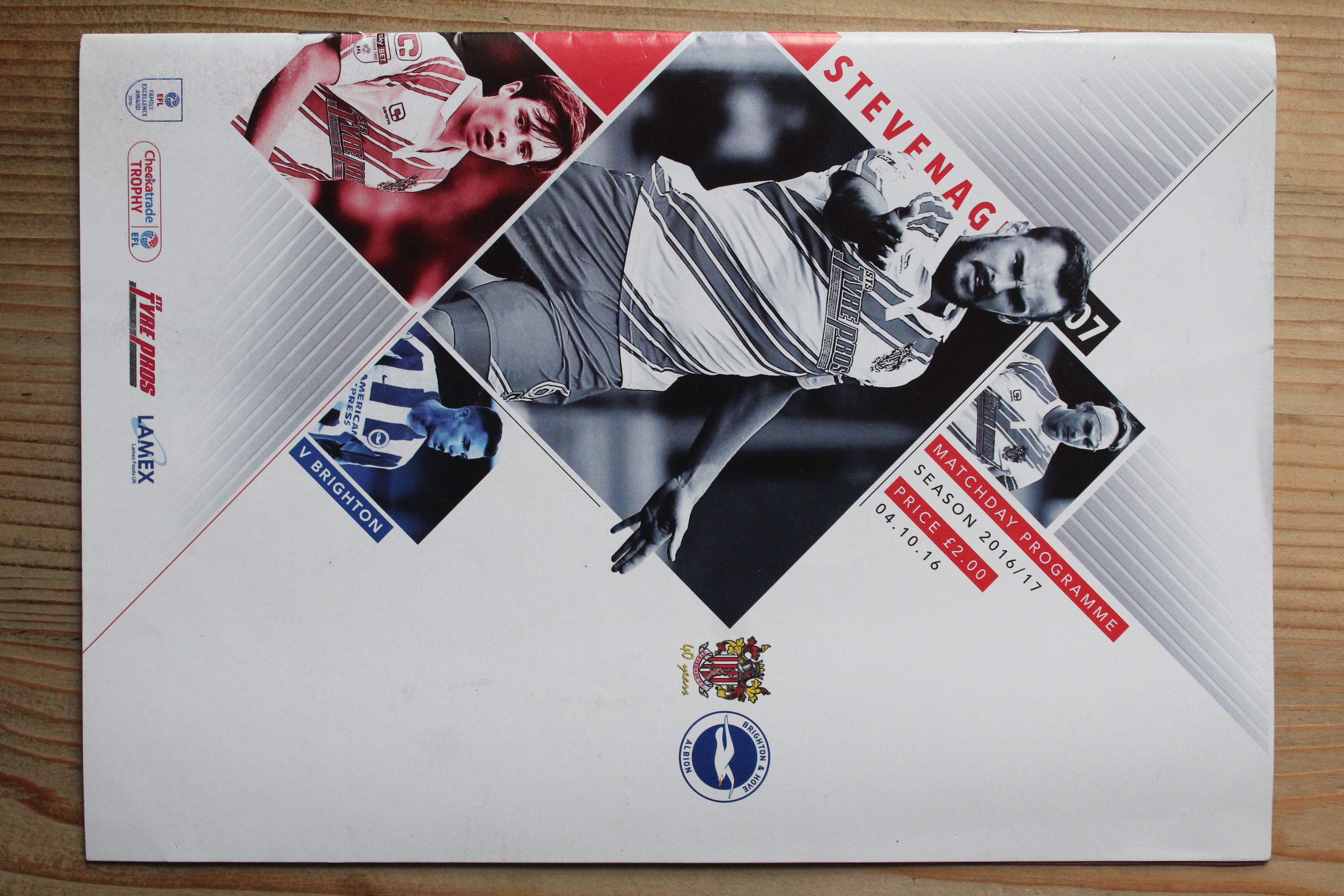 Stevenage Borough FC v Brighton & Hove Albion FC