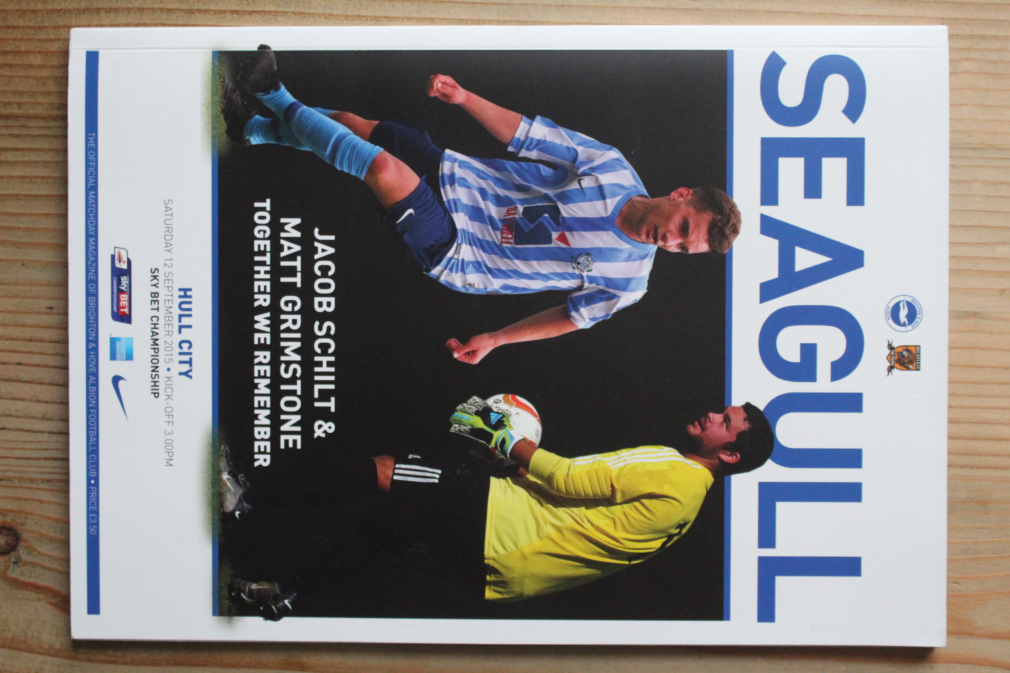 Brighton & Hove Albion FC v Hull City FC