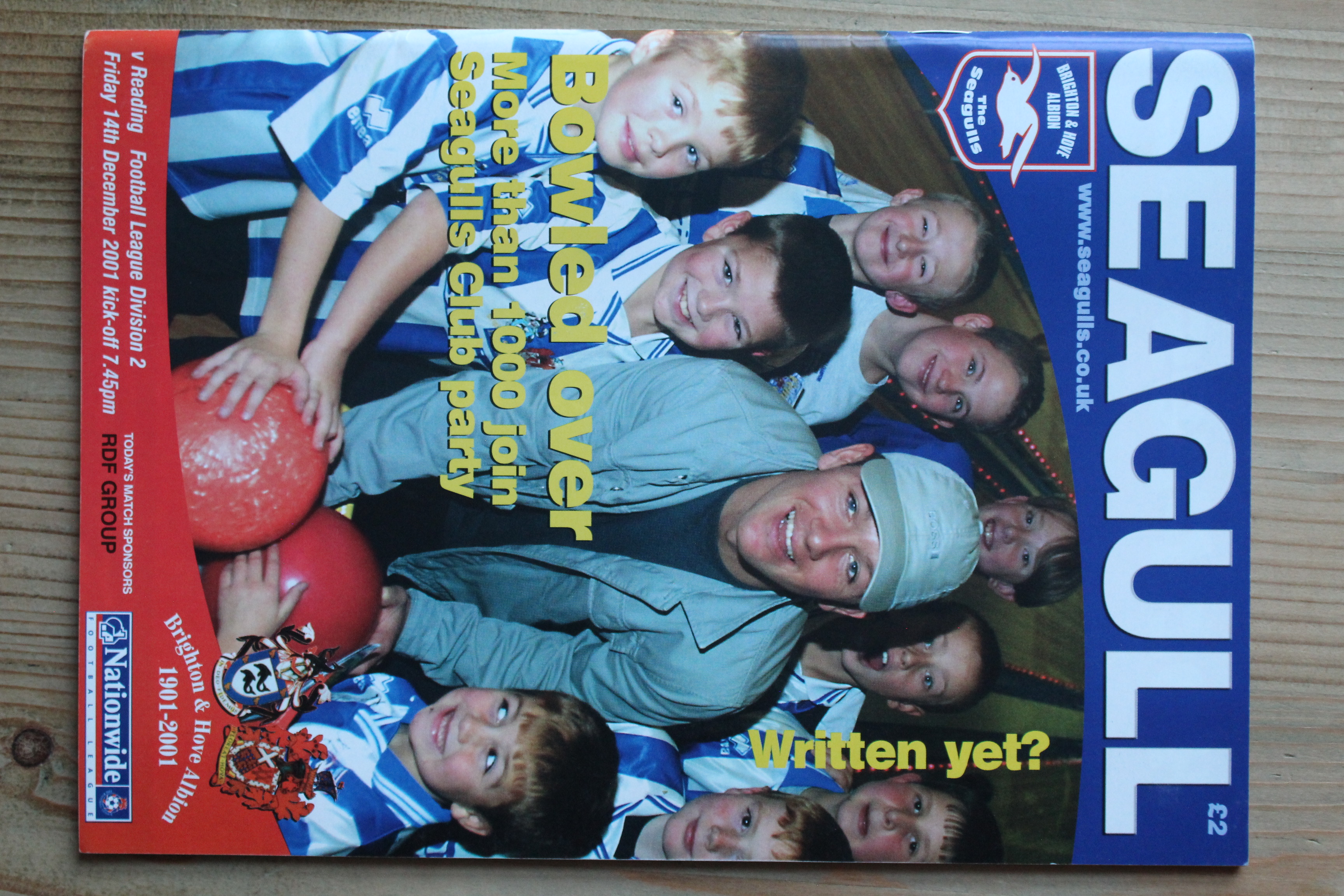 Brighton & Hove Albion FC v Reading FC