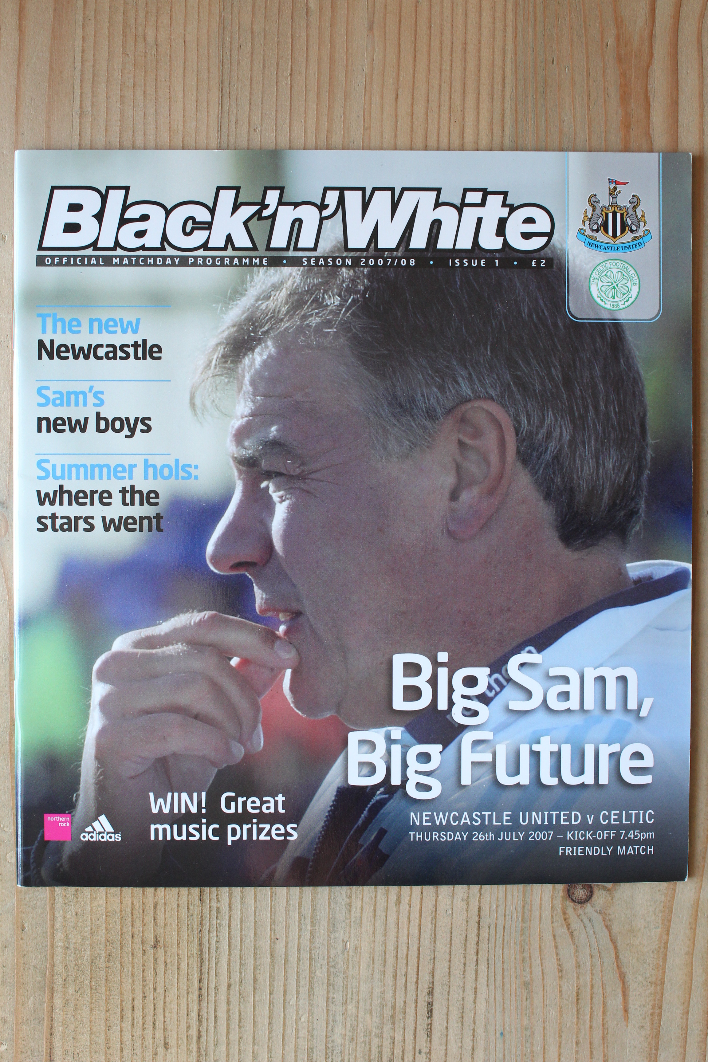 Newcastle United FC v Celtic (Glasgow) FC