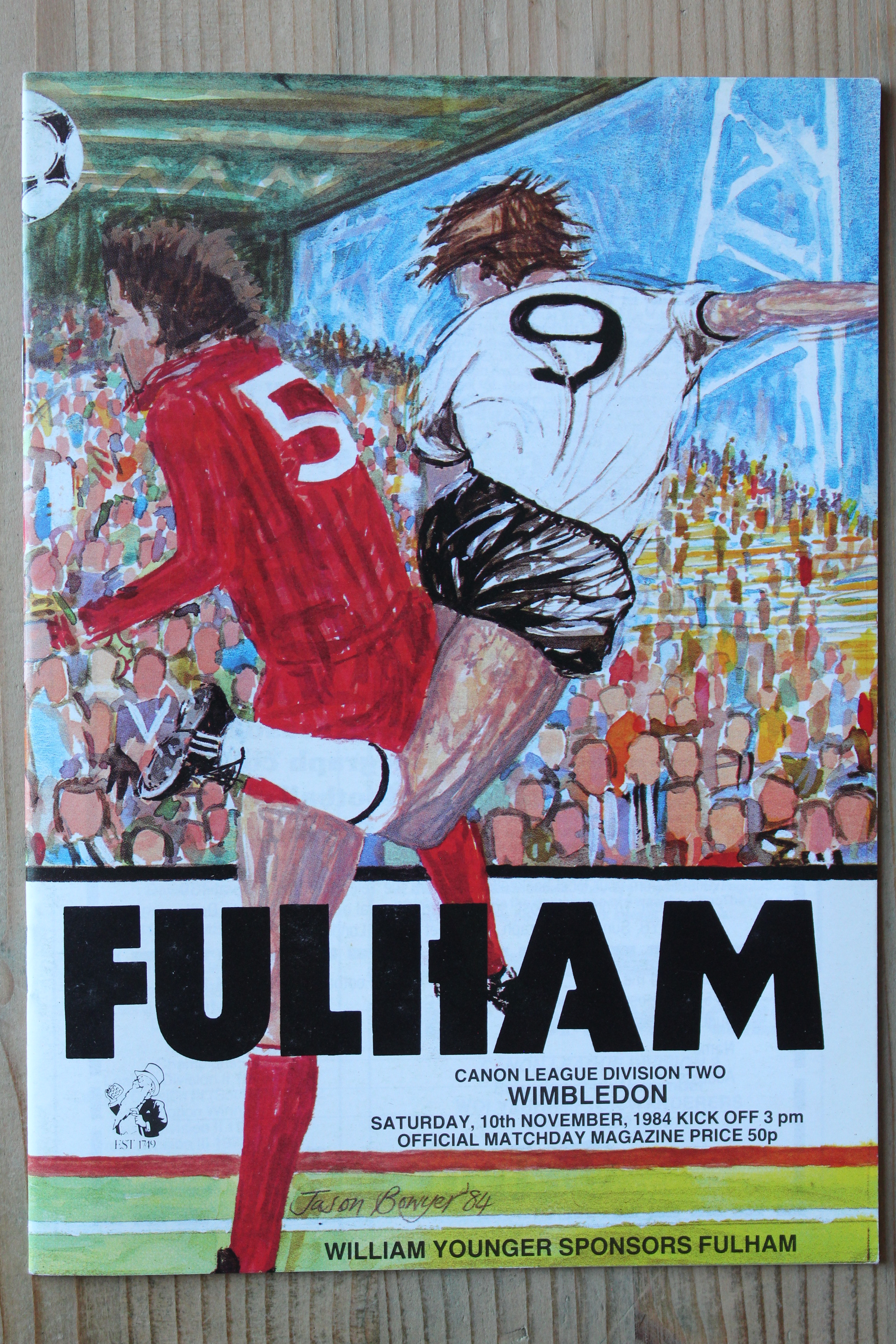 Fulham FC v Wimbledon