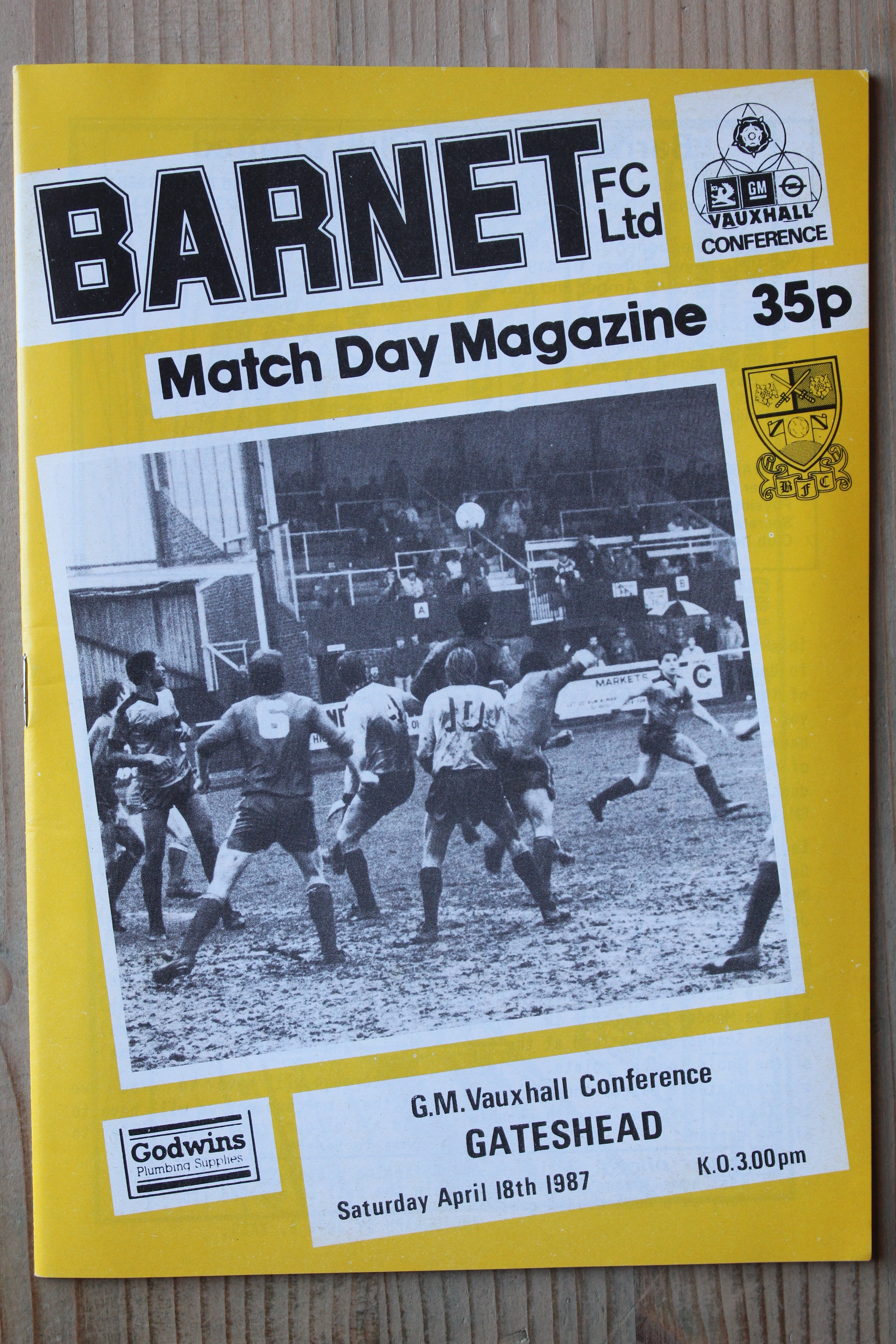 Barnet FC v Gateshead