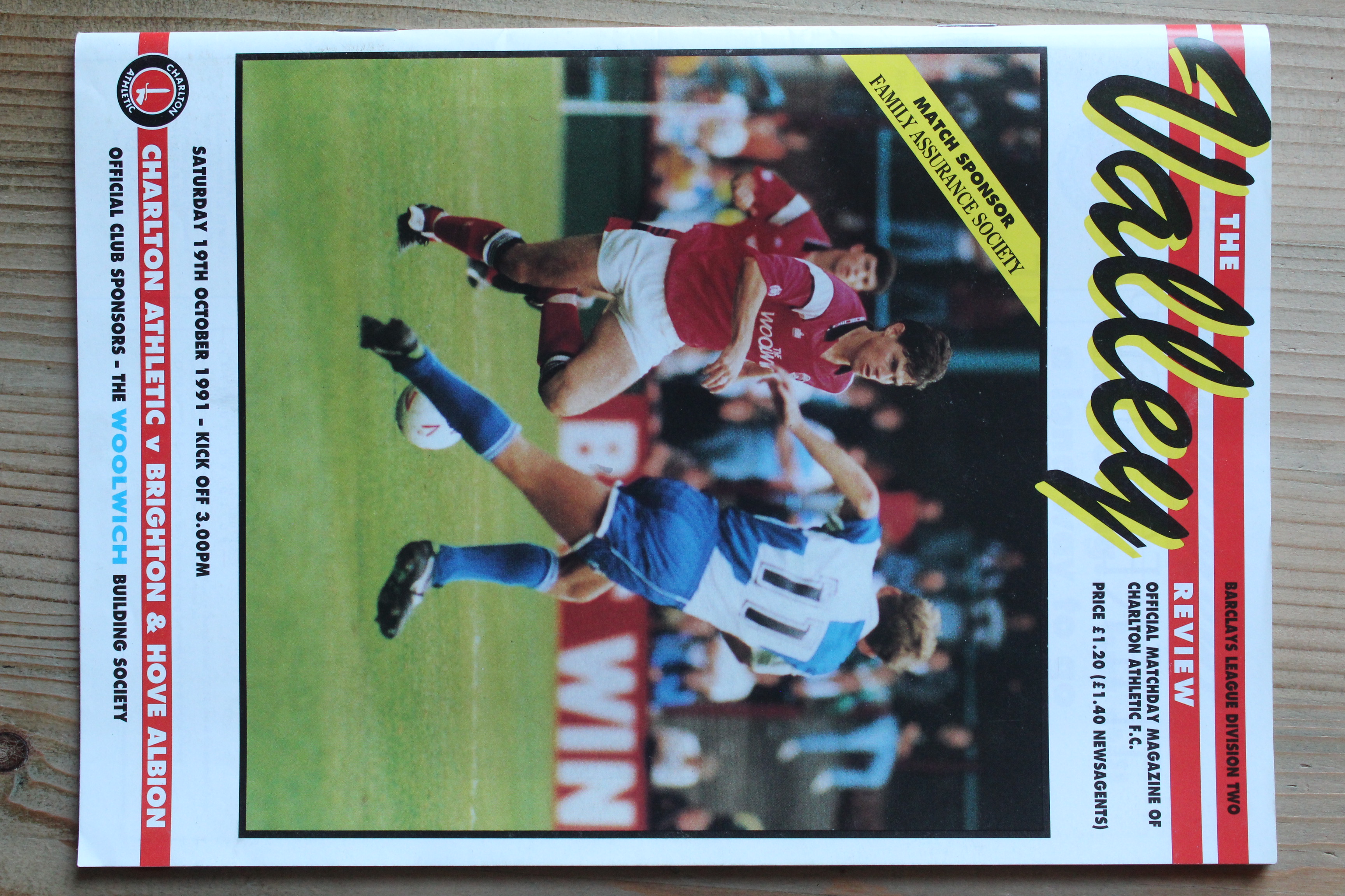 Charlton Athletic FC v Brighton & Hove Albion FC