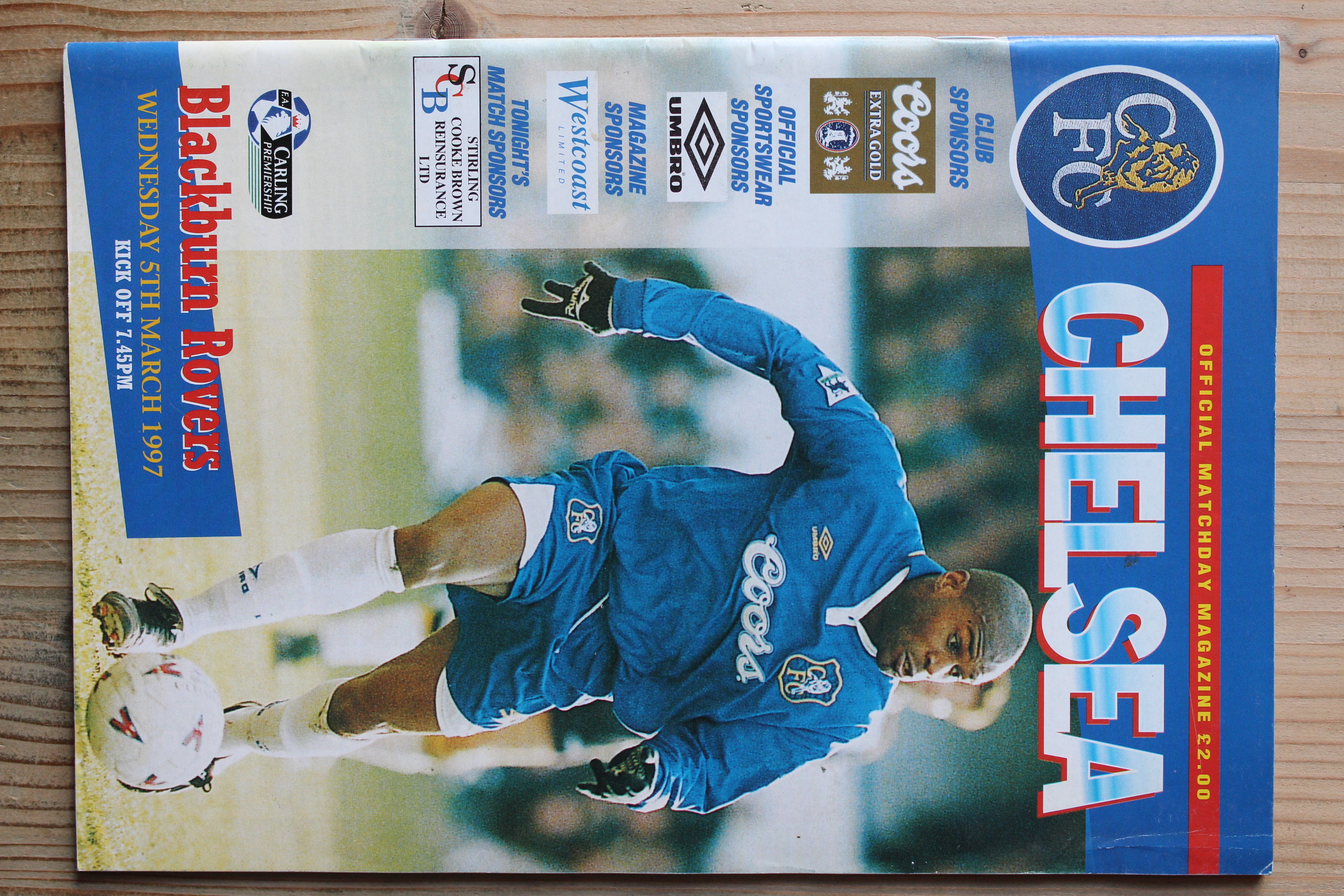 Chelsea FC v Blackburn Rovers FC