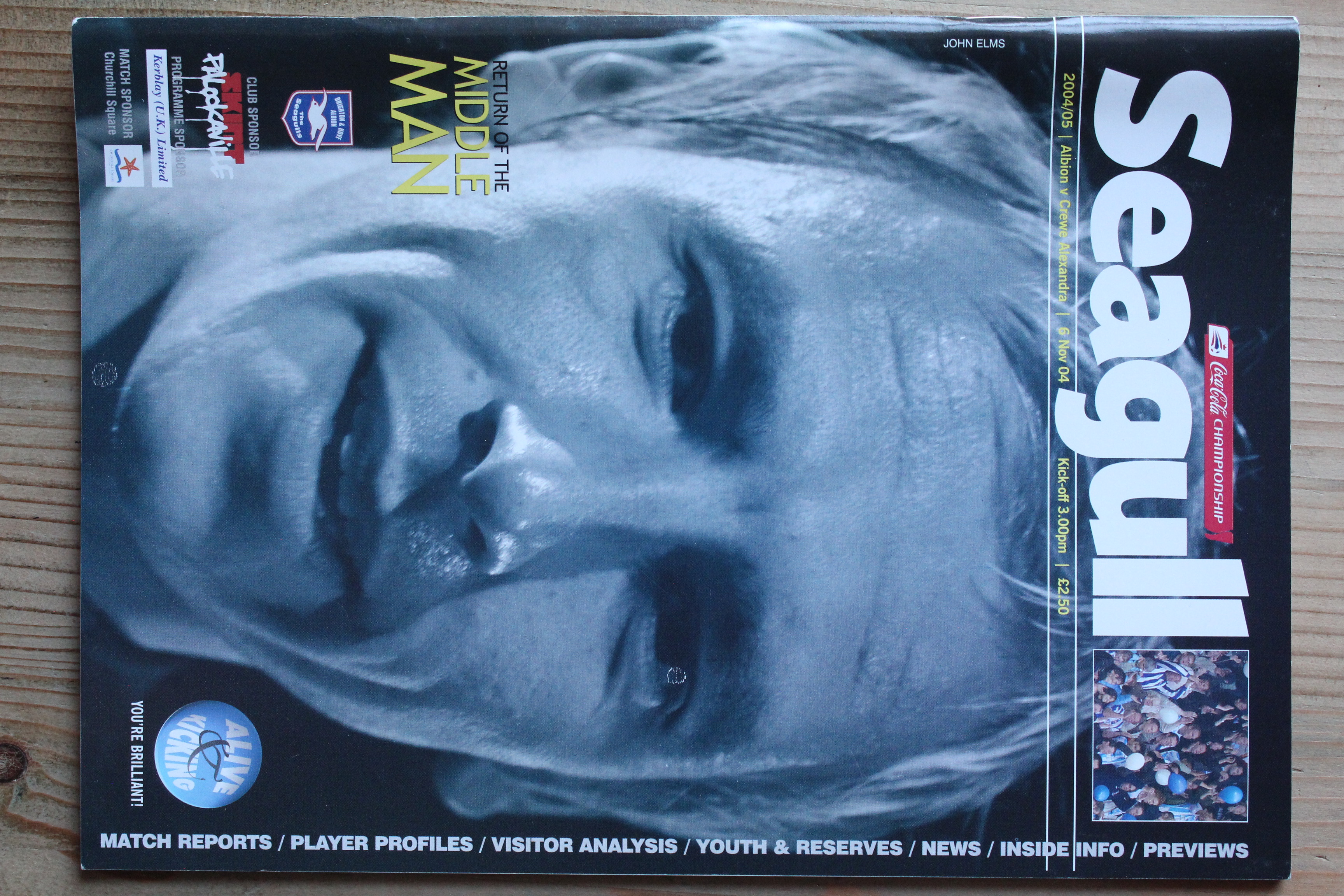 Brighton & Hove Albion FC v Crewe Alexandra FC