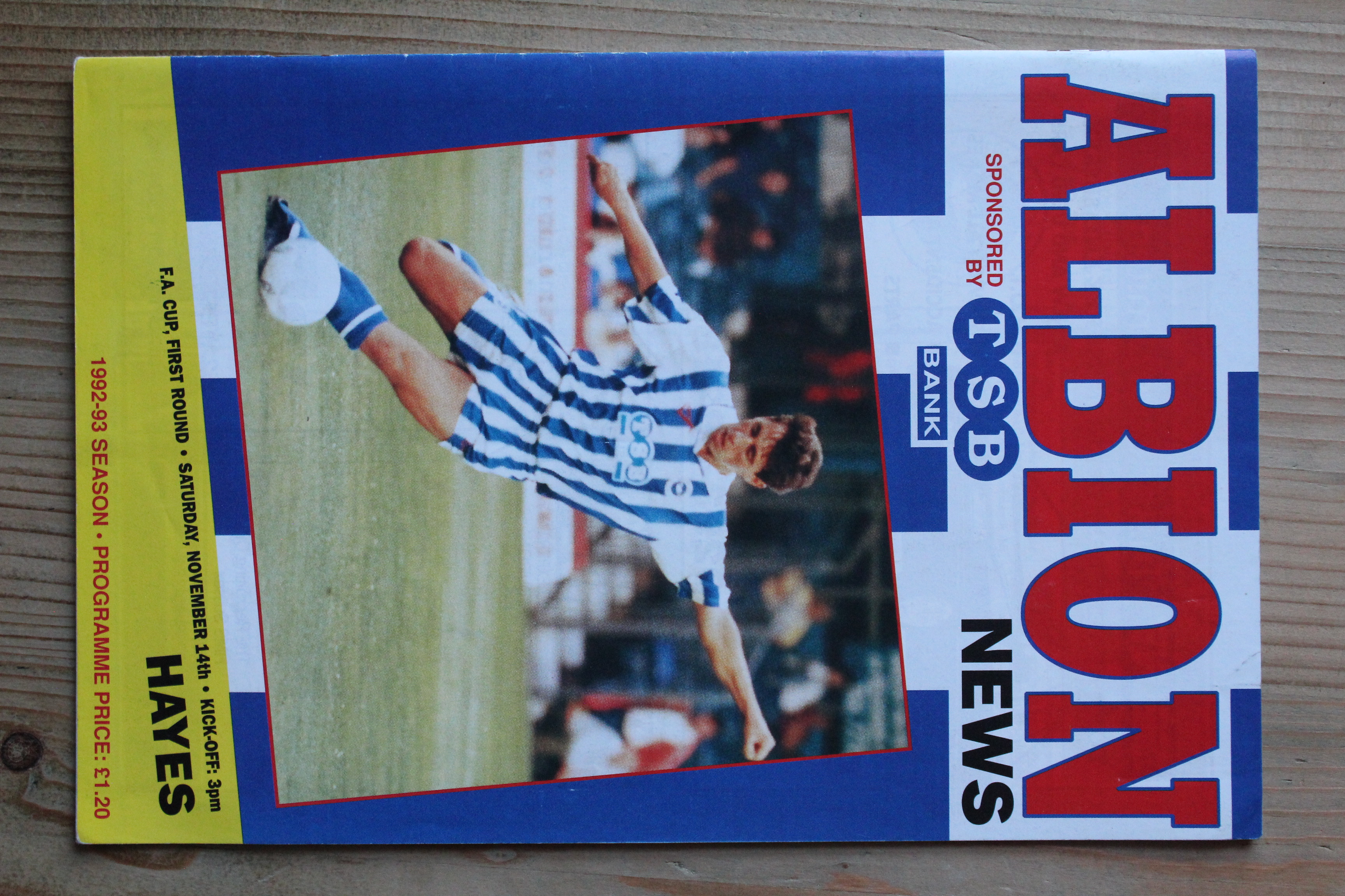 Brighton & Hove Albion FC v Hayes