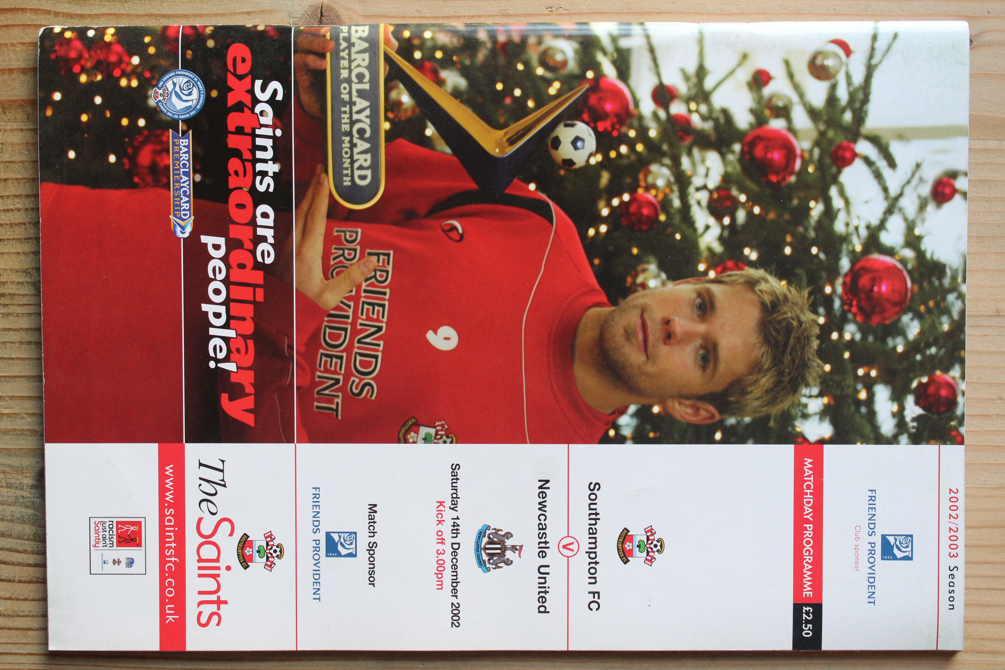 Southampton FC v Newcastle United FC