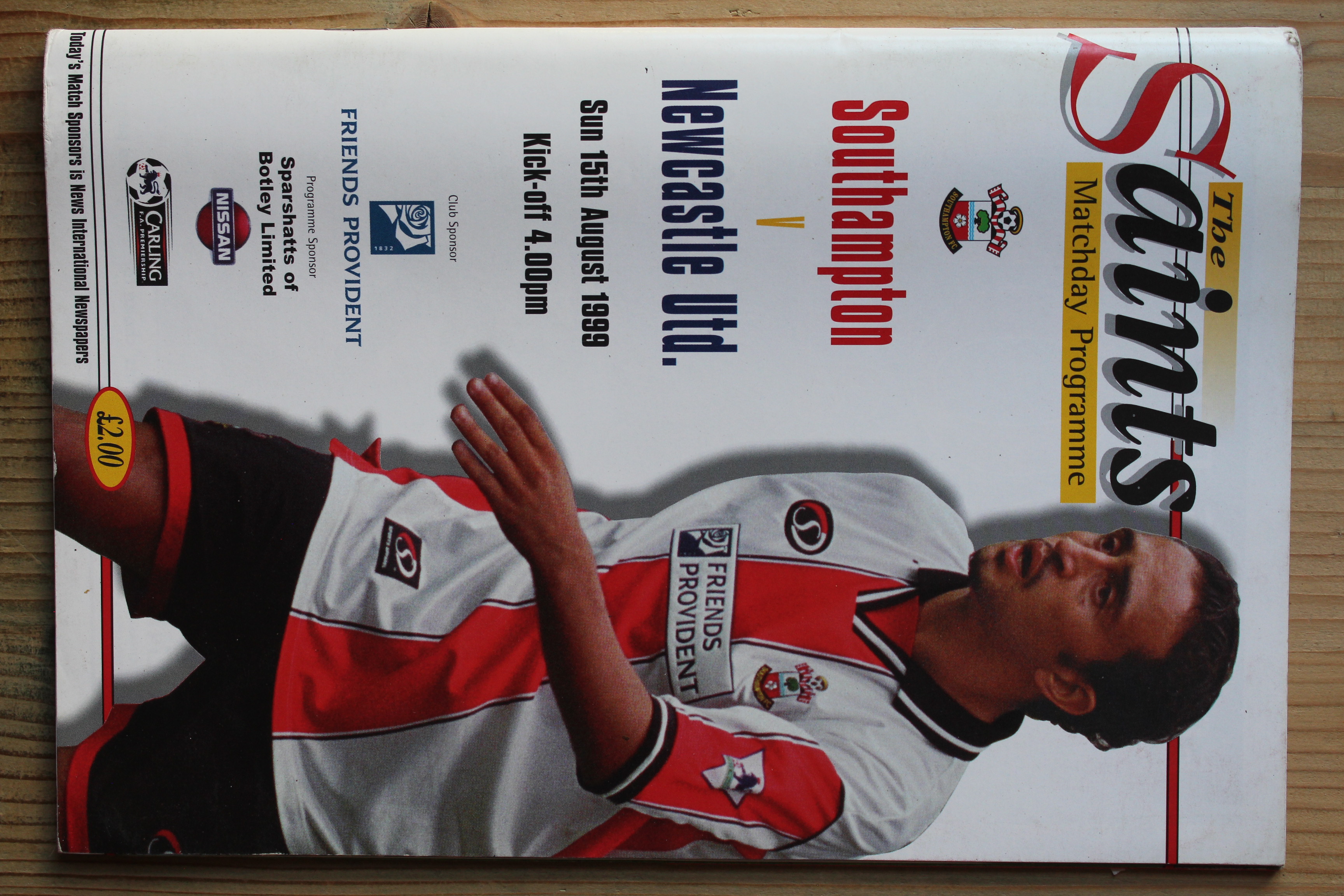 Southampton FC v Newcastle United FC