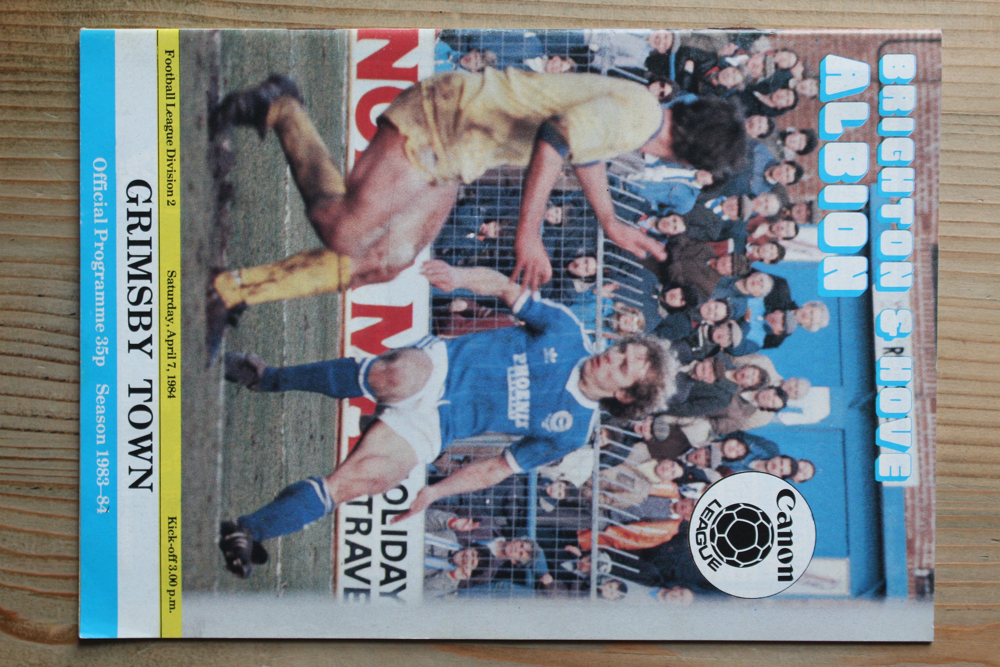 Brighton & Hove Albion FC v Grimsby Town FC