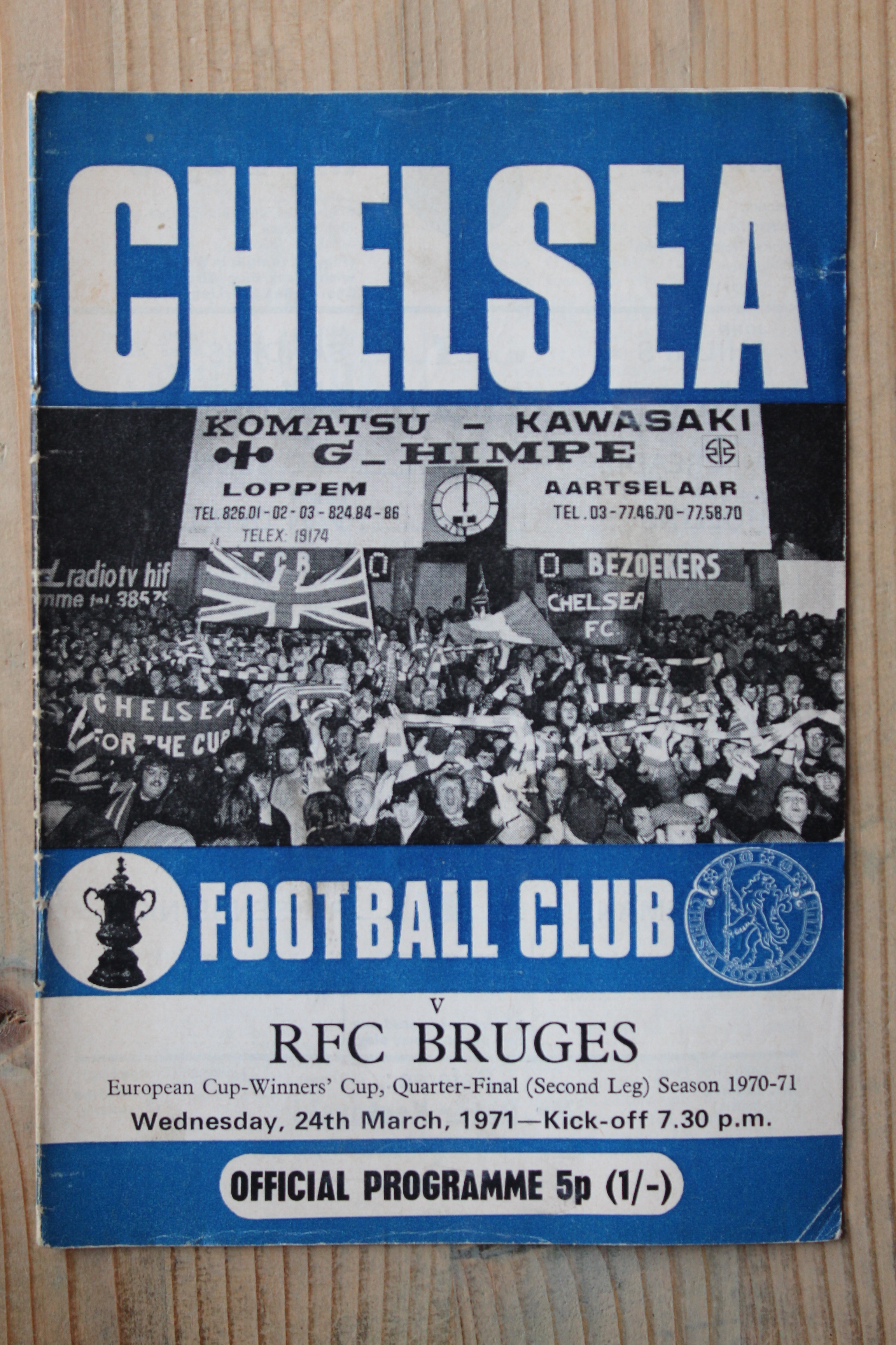 Chelsea FC v RFC Bruges