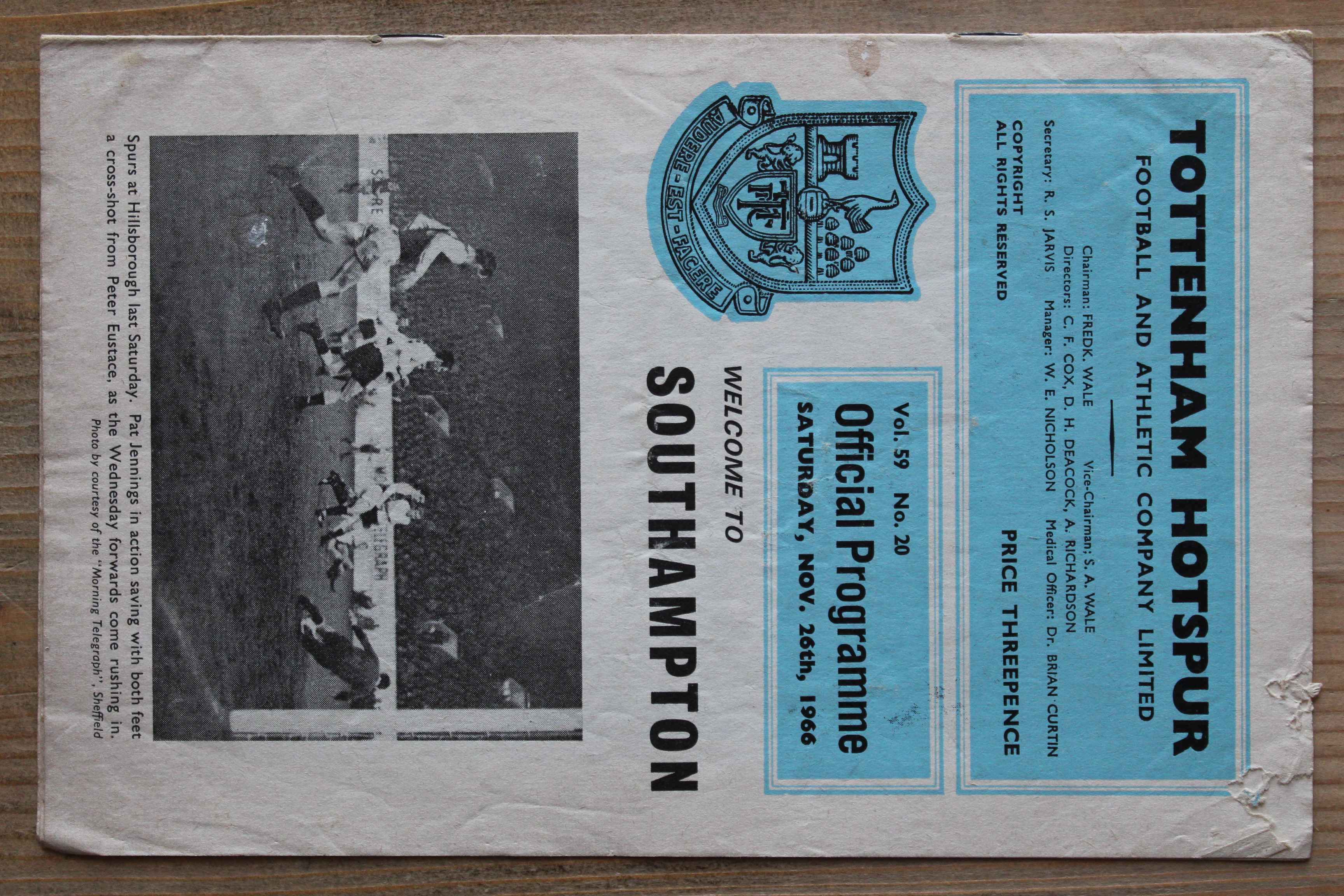 Tottenham Hotspur FC v Southampton FC