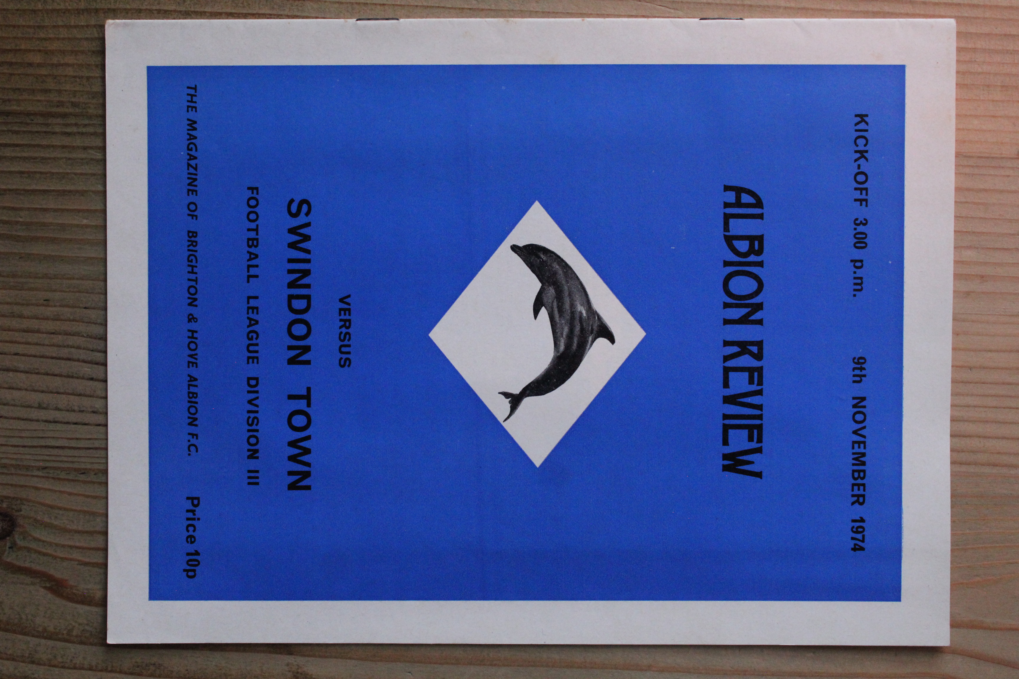 Brighton & Hove Albion FC v Swindon Town FC