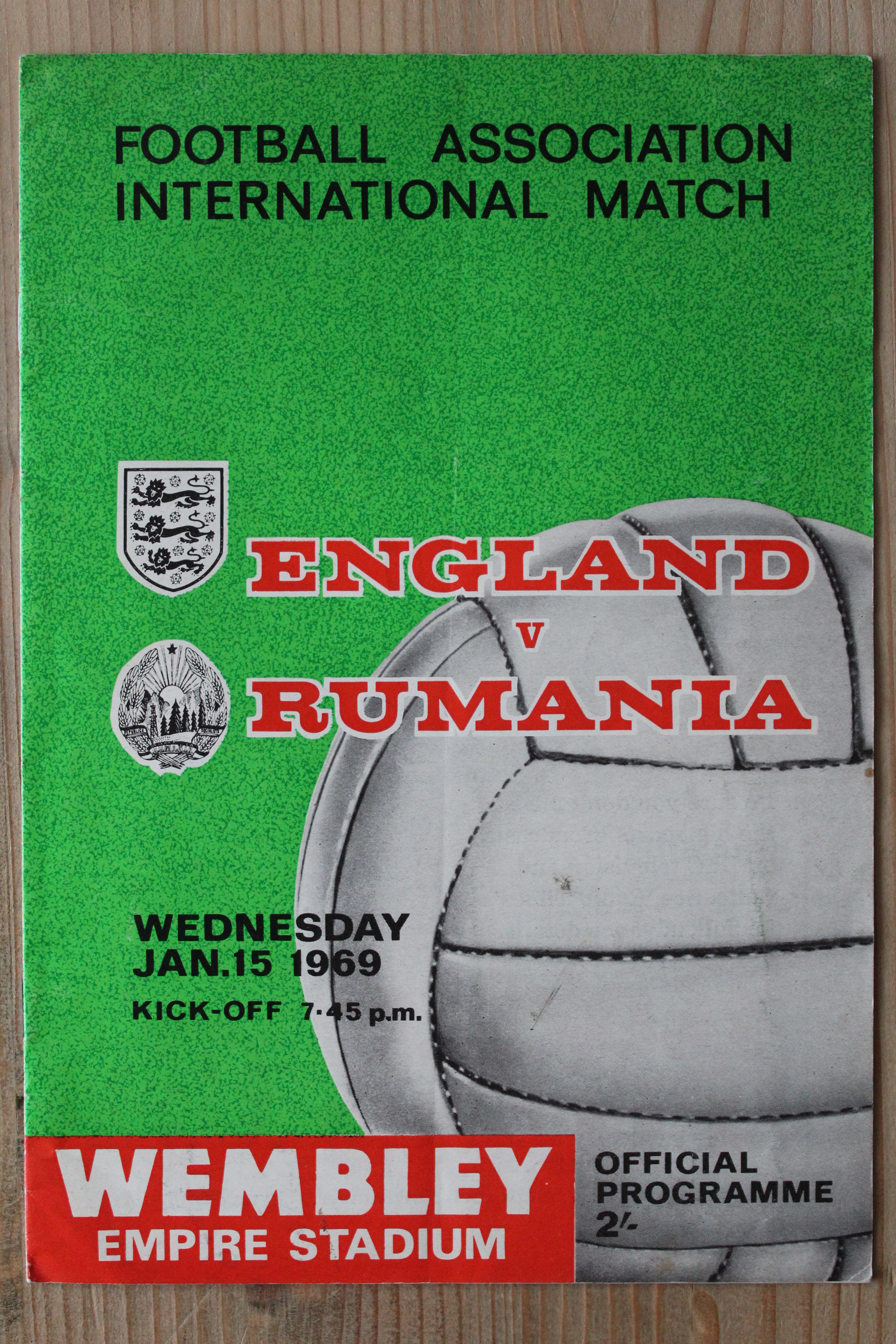 England v Romania