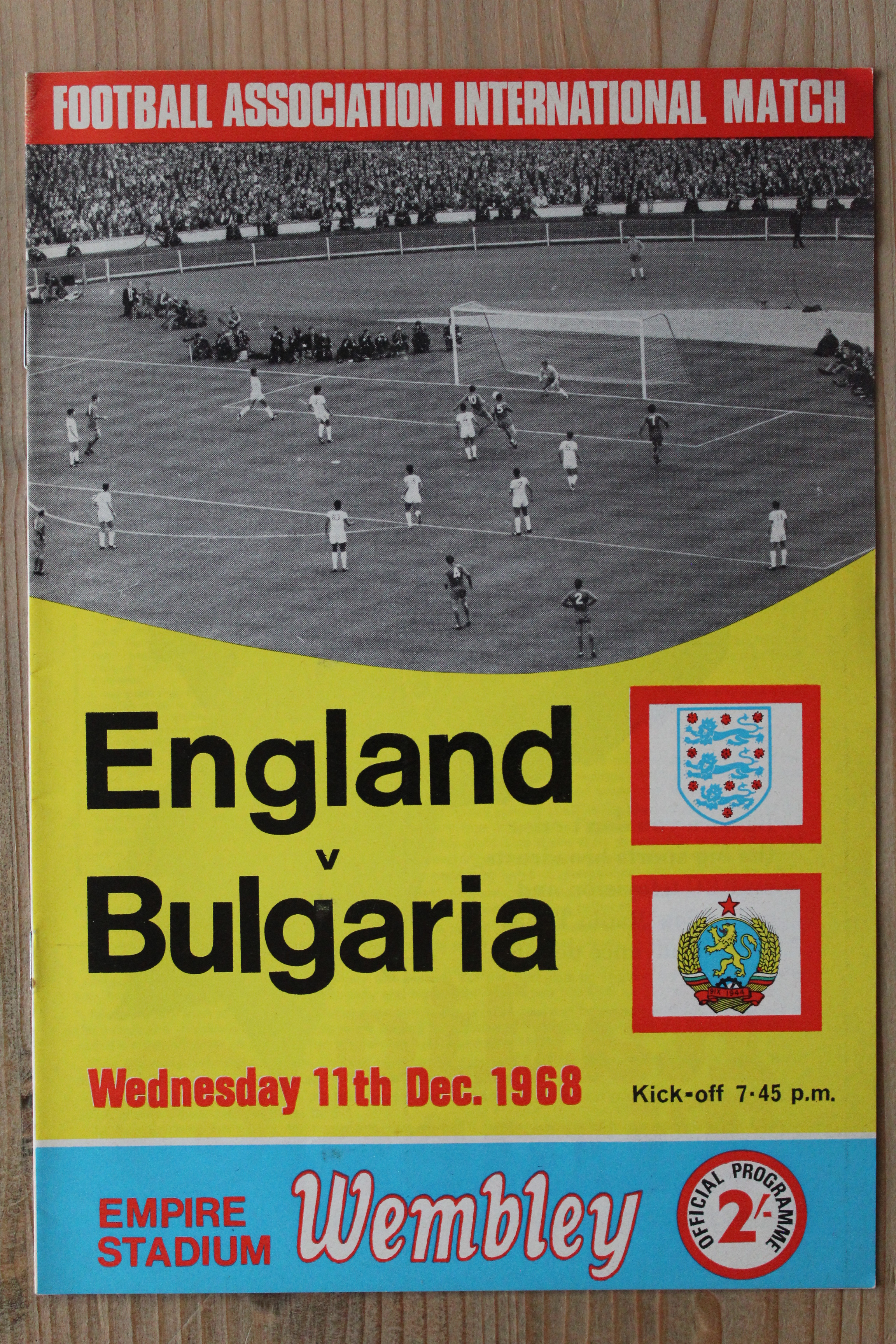 England v Bulgaria