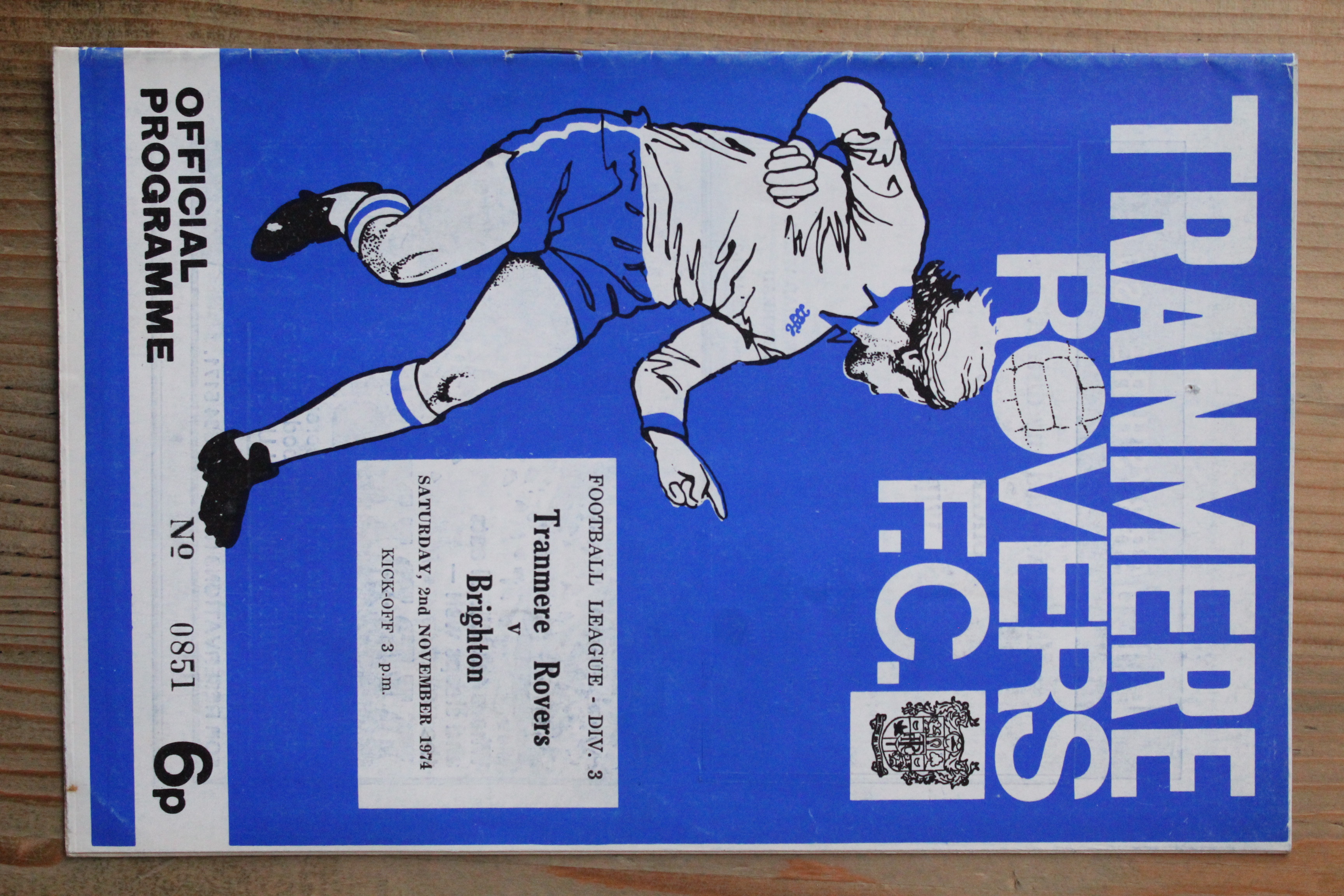 Tranmere Rovers FC v Brighton & Hove Albion FC