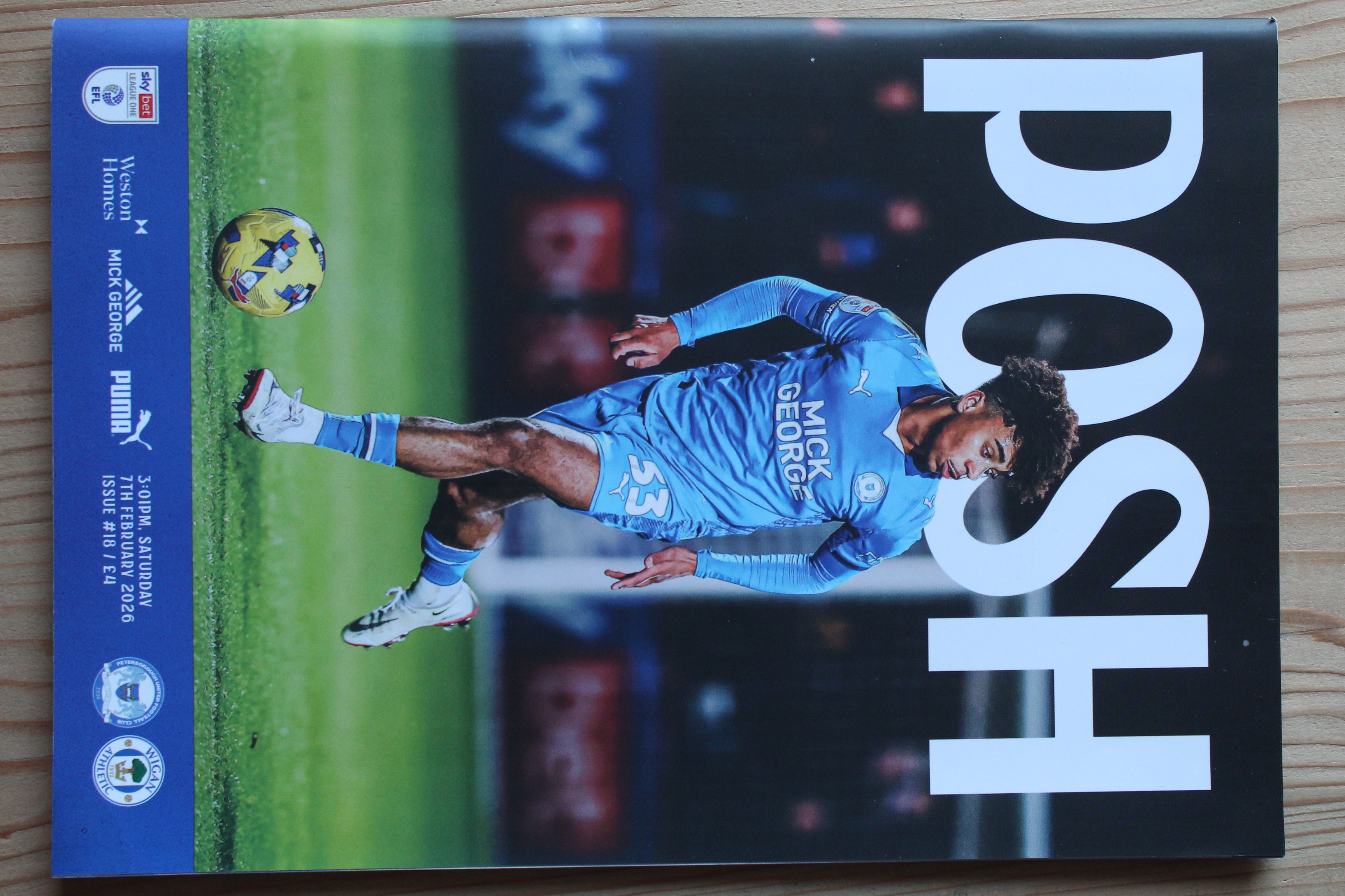 Peterborough United FC v Wigan Athletic FC