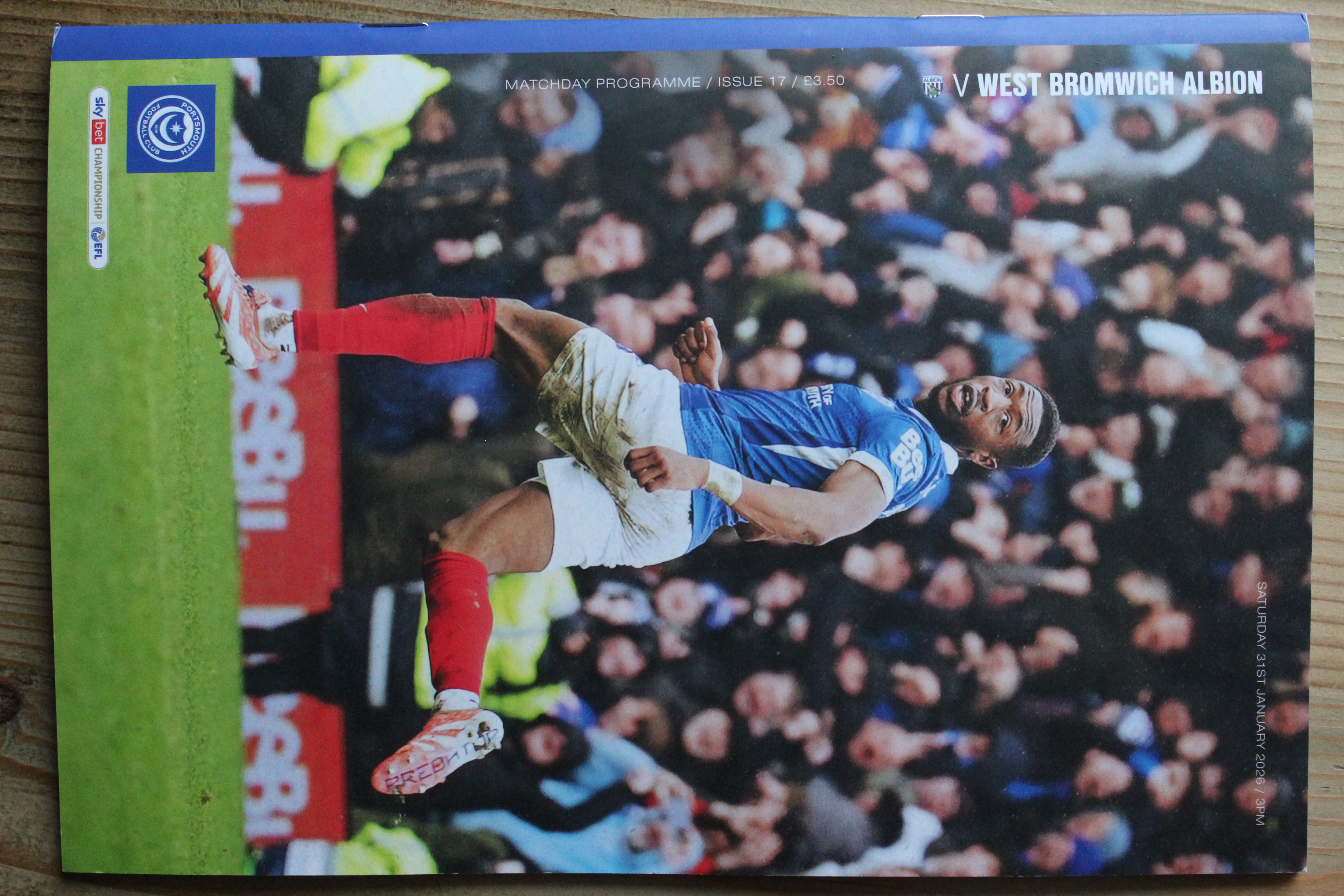 Portsmouth FC v West Bromwich Albion FC 