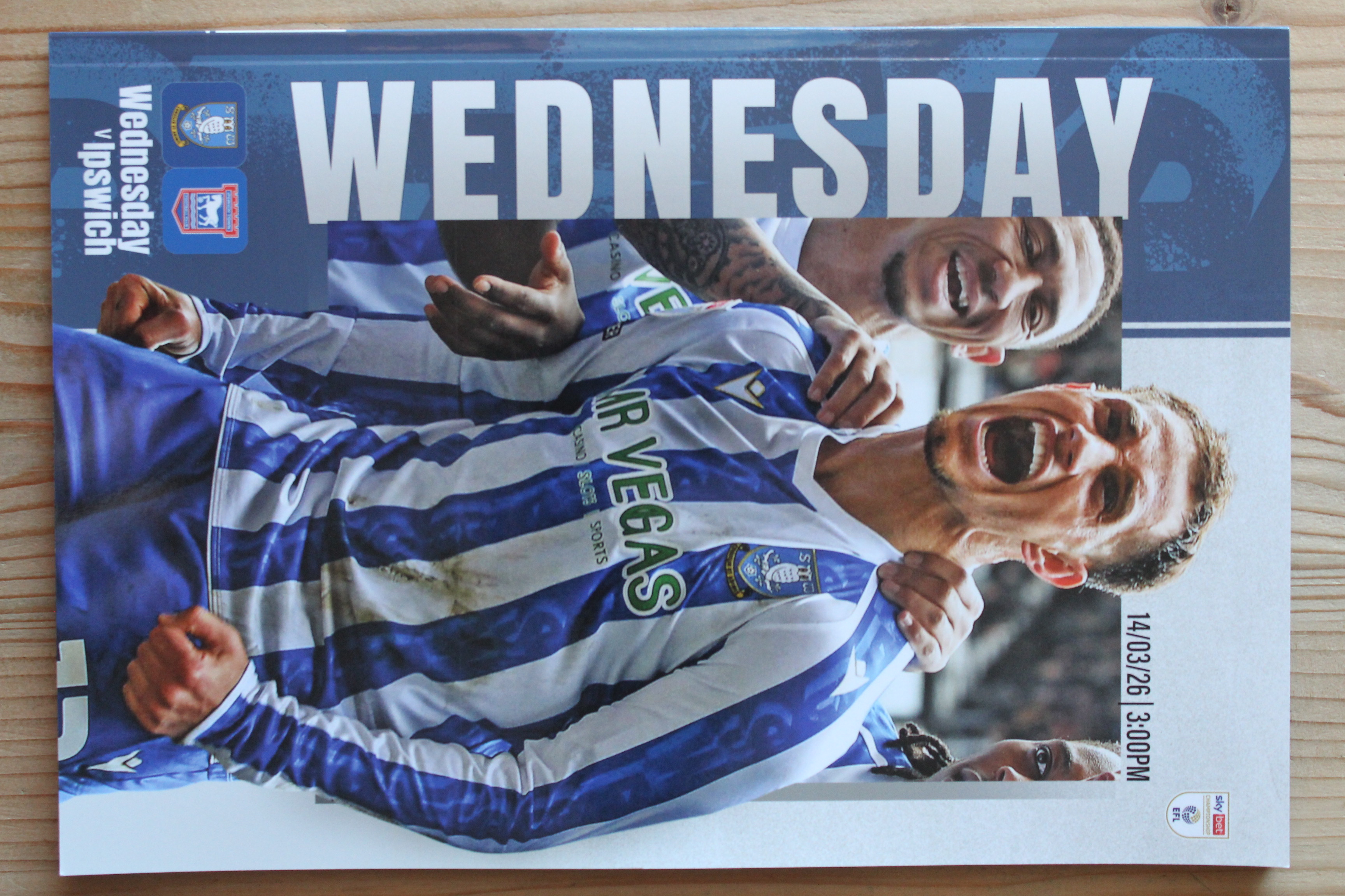 Sheffield Wednesday FC  v Ipswich Town FC