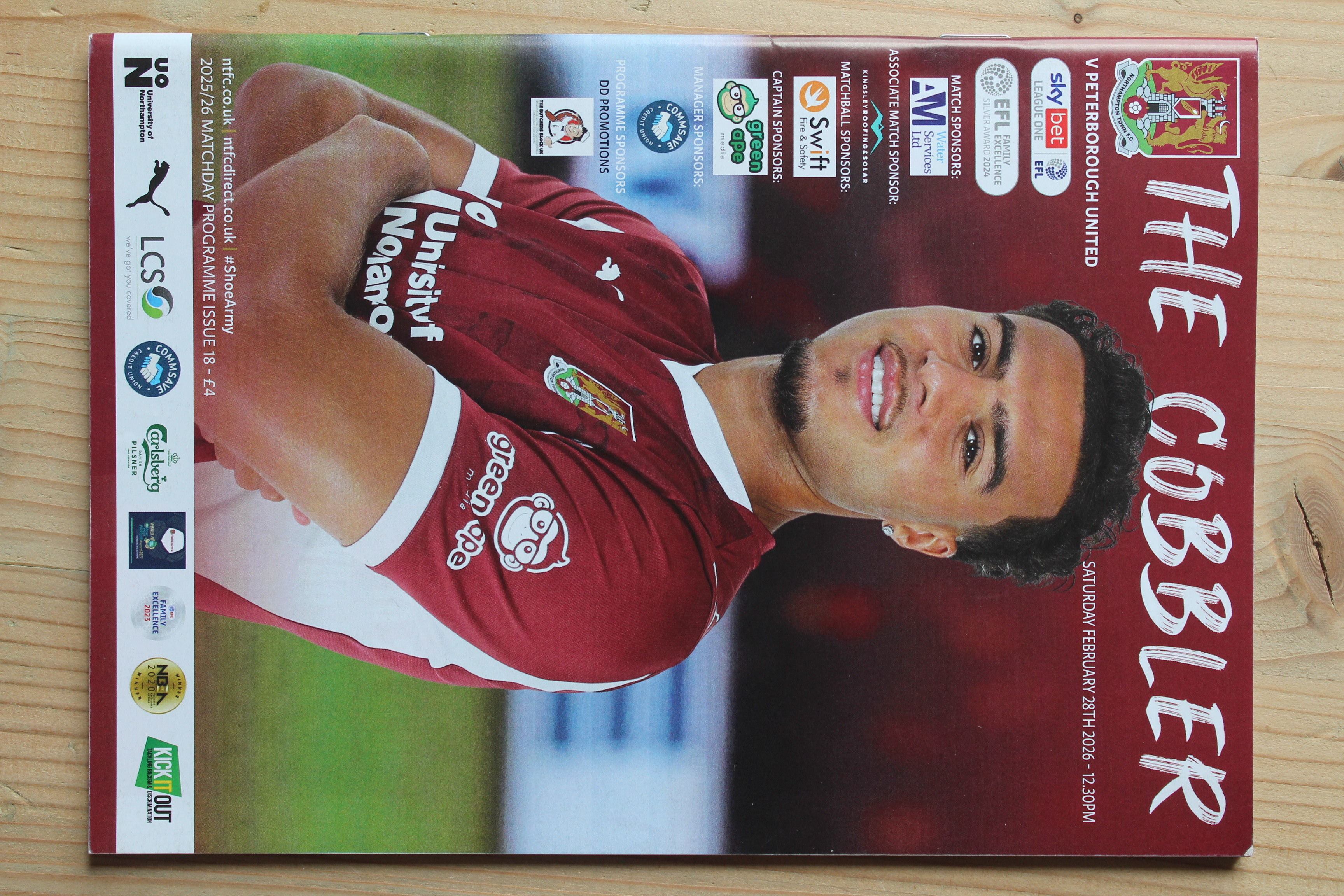 Northampton Town FC v Peterborough United FC