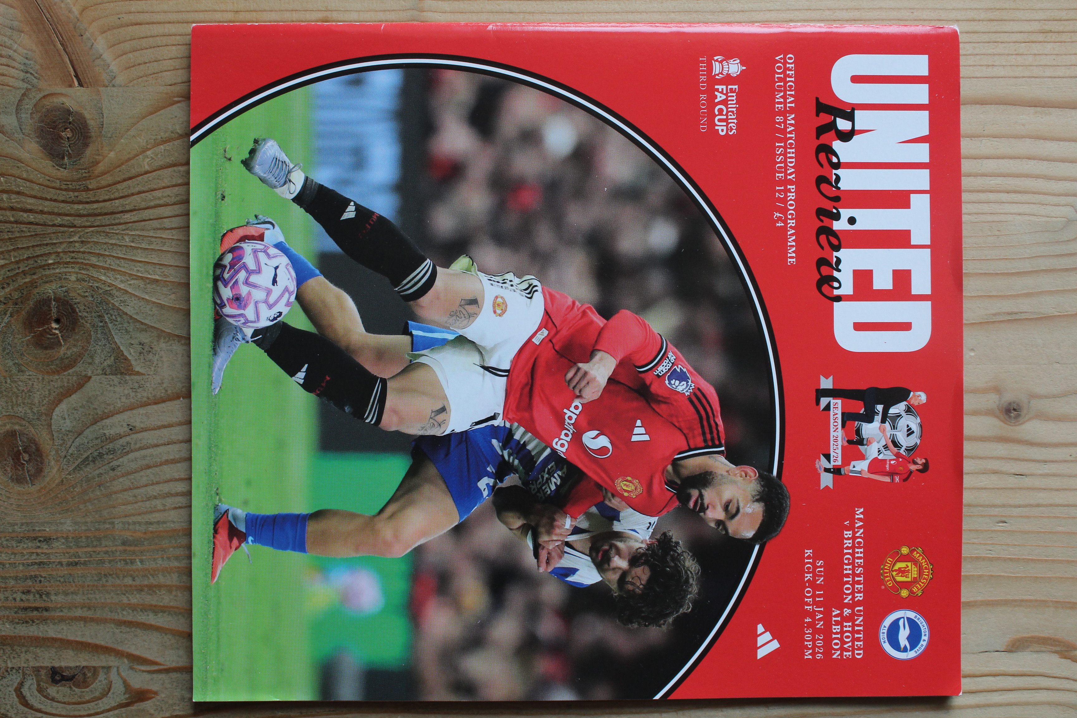 Manchester United FC v Brighton & Hove Albion FC