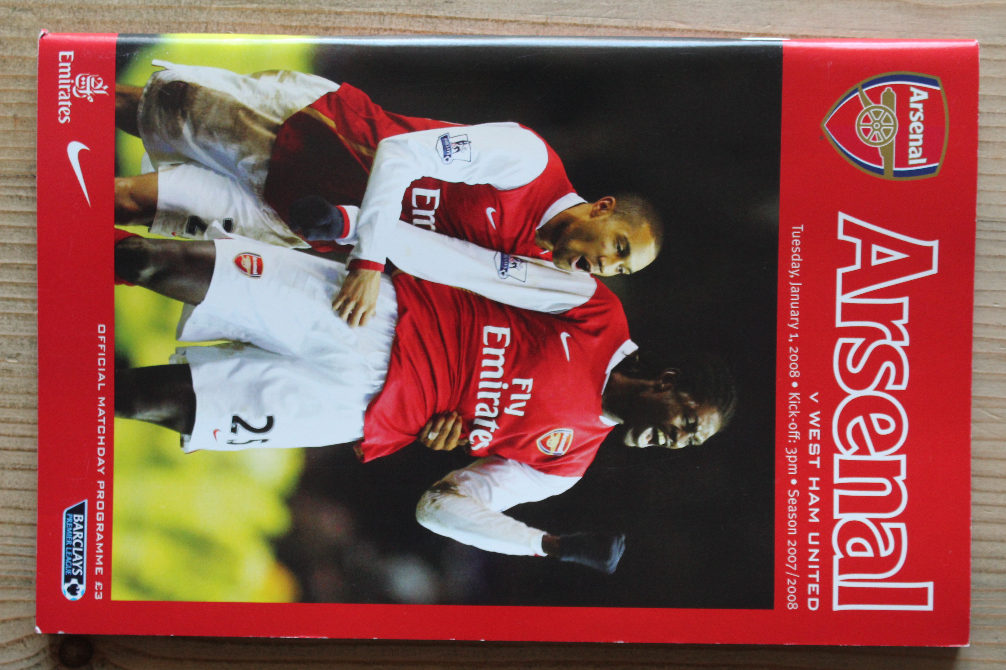 Arsenal FC v West Ham United FC