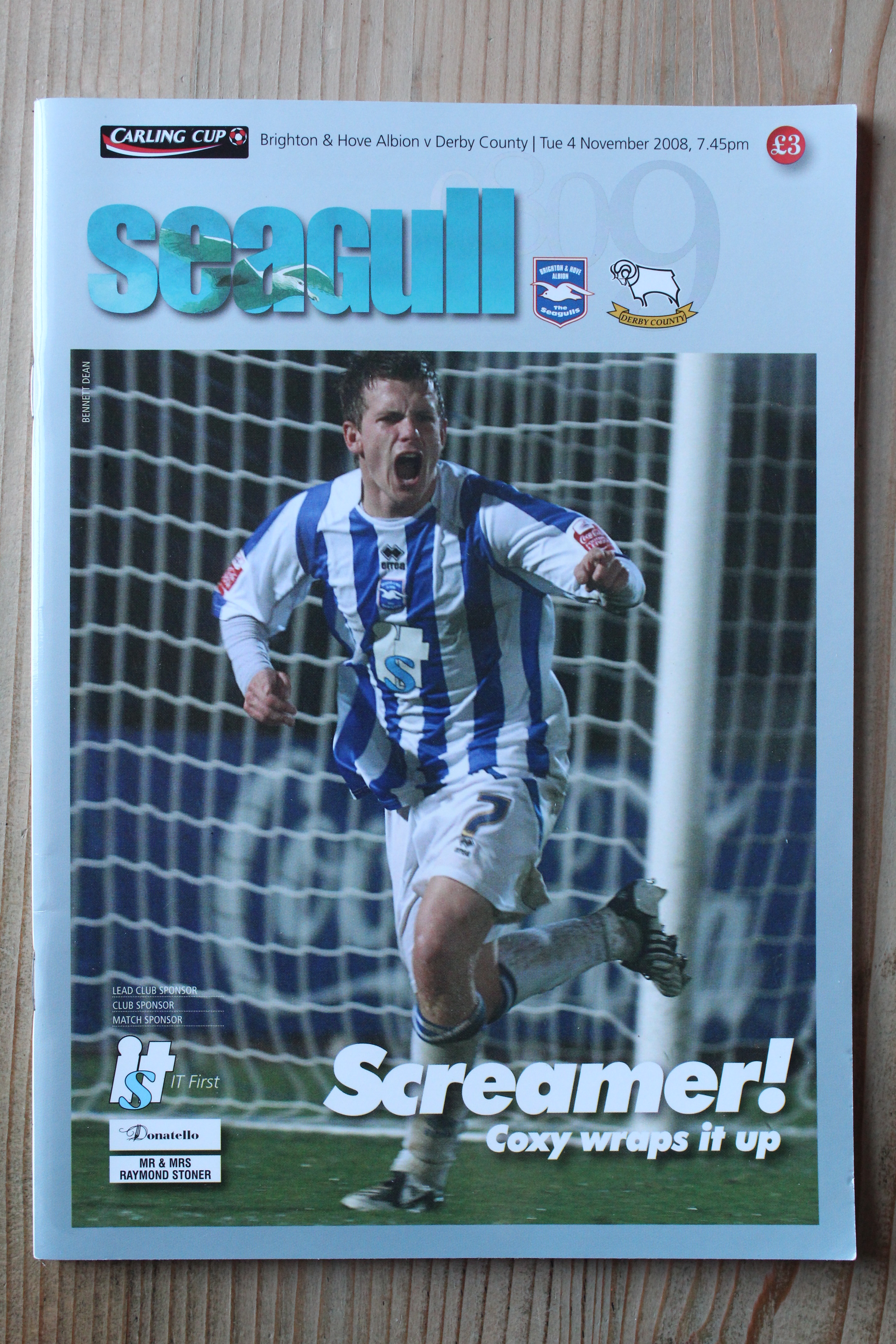 Brighton & Hove Albion FC v Derby County FC