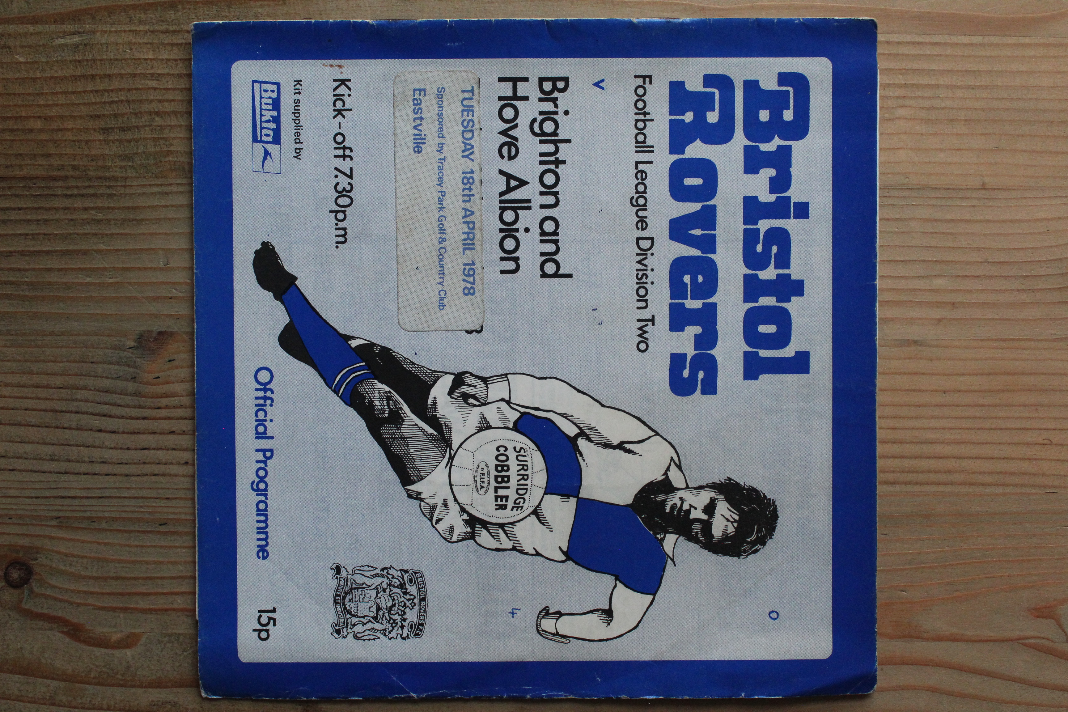 Bristol Rovers FC v Brighton & Hove Albion FC