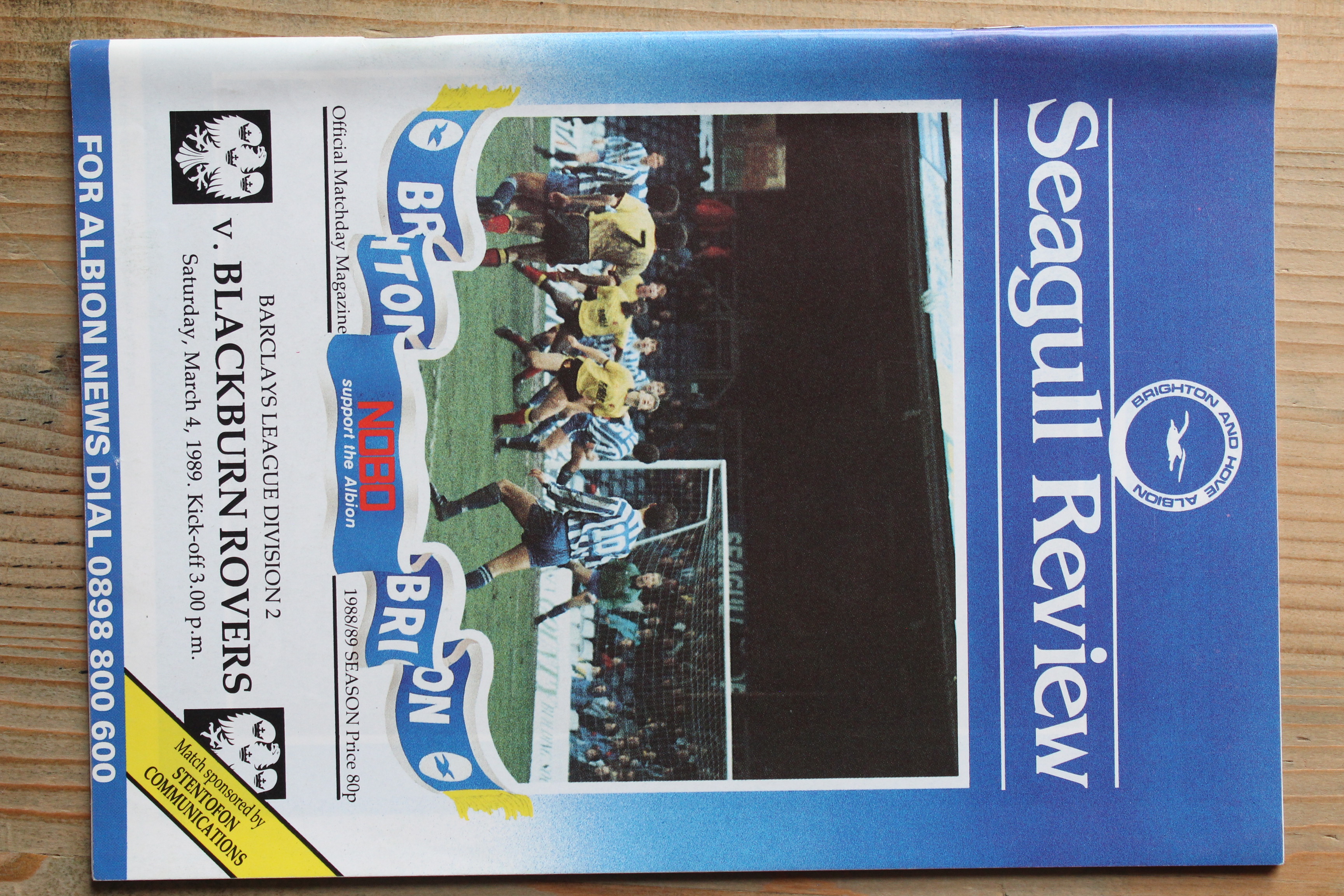 Brighton & Hove Albion FC v Blackburn Rovers FC