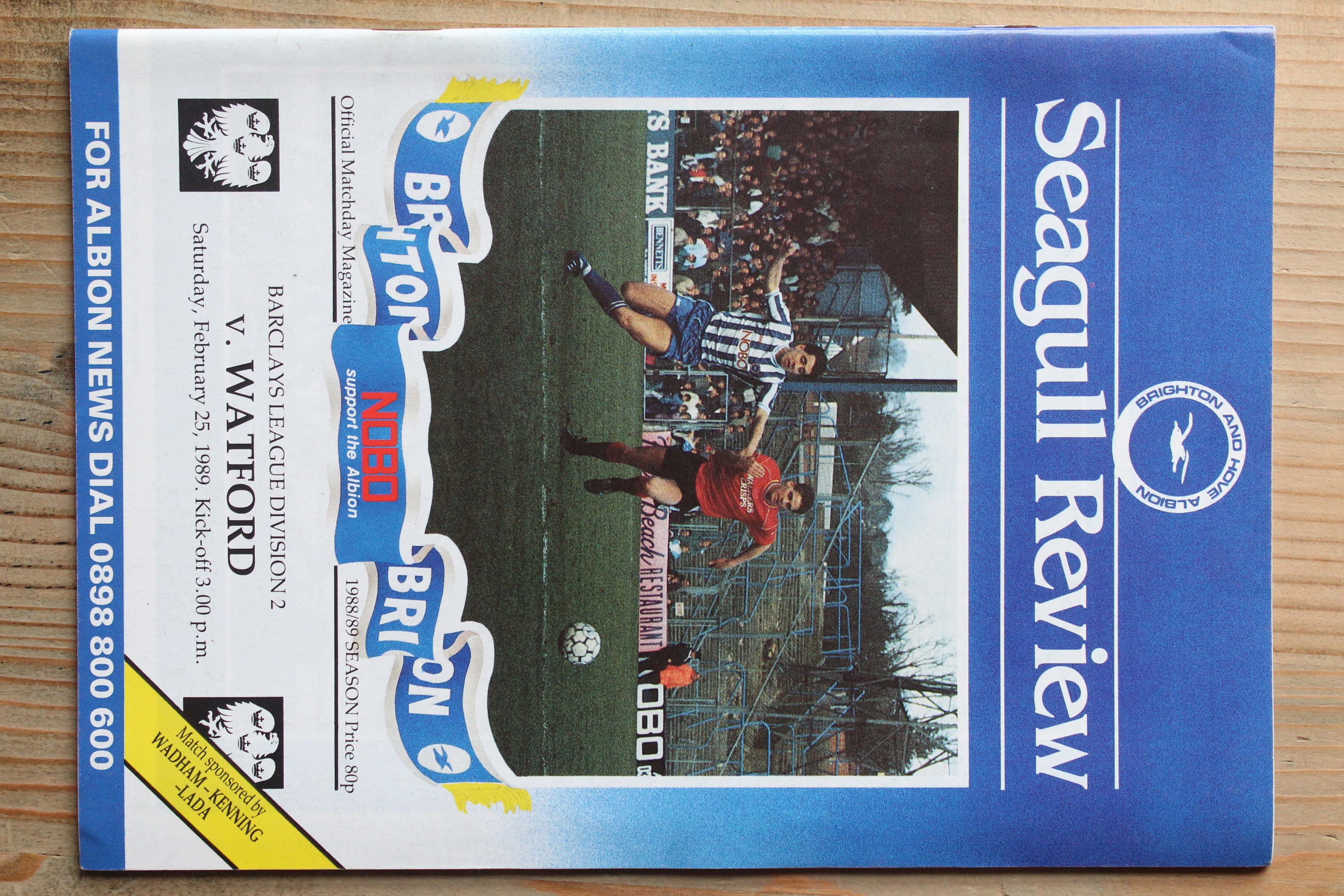 Brighton & Hove Albion FC v Watford FC