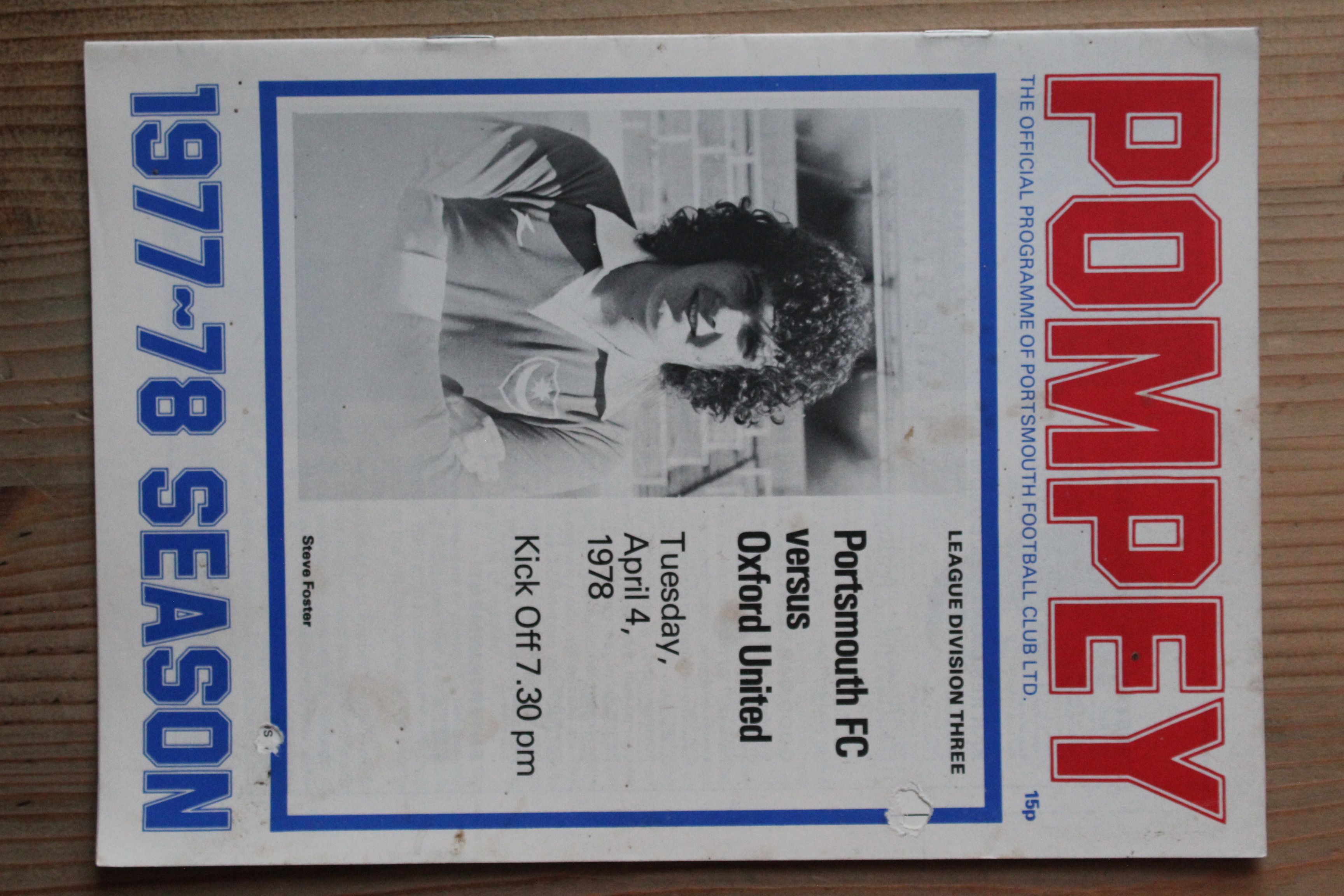 Portsmouth FC v Oxford United FC