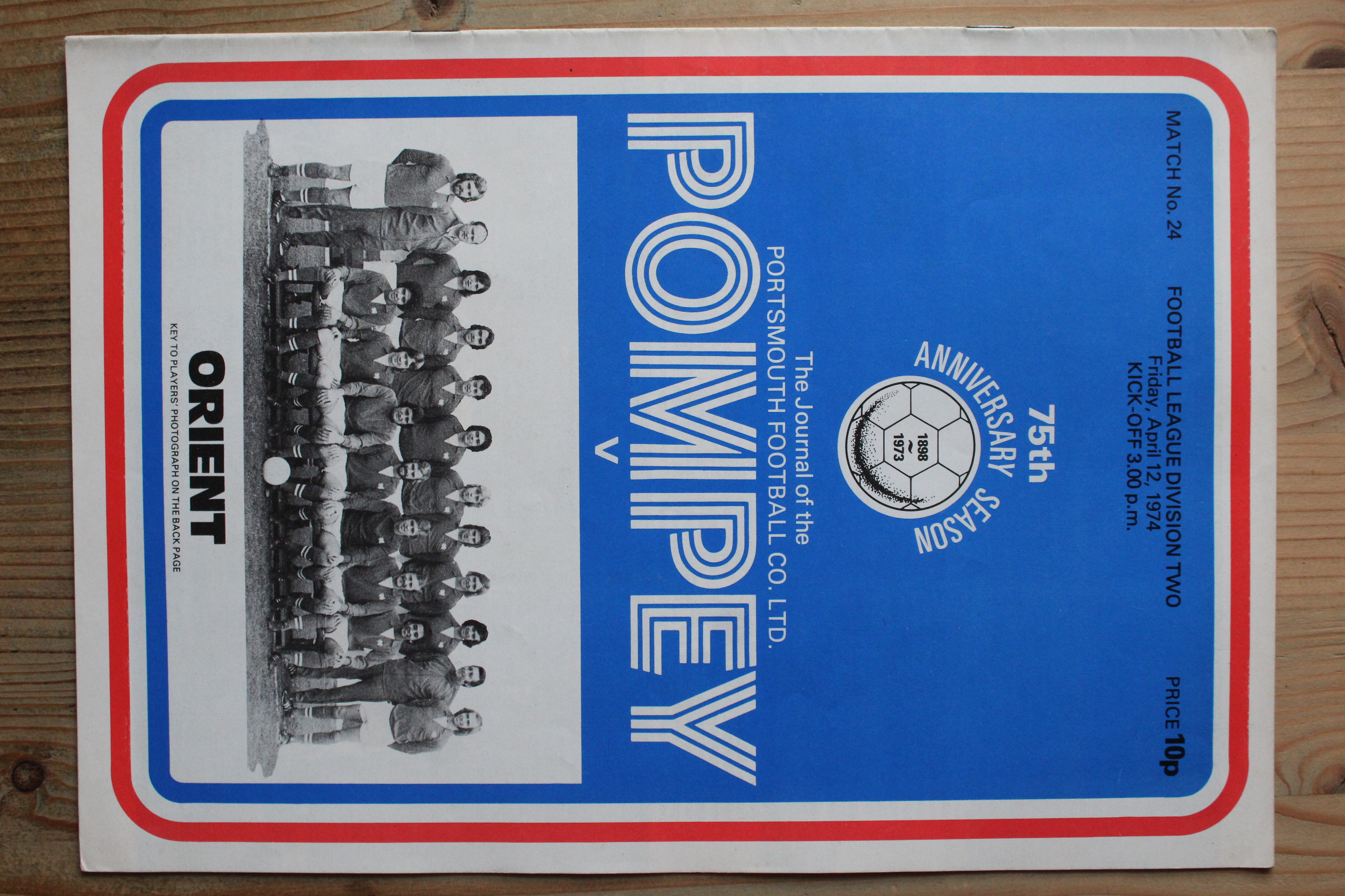 Portsmouth FC v Orient