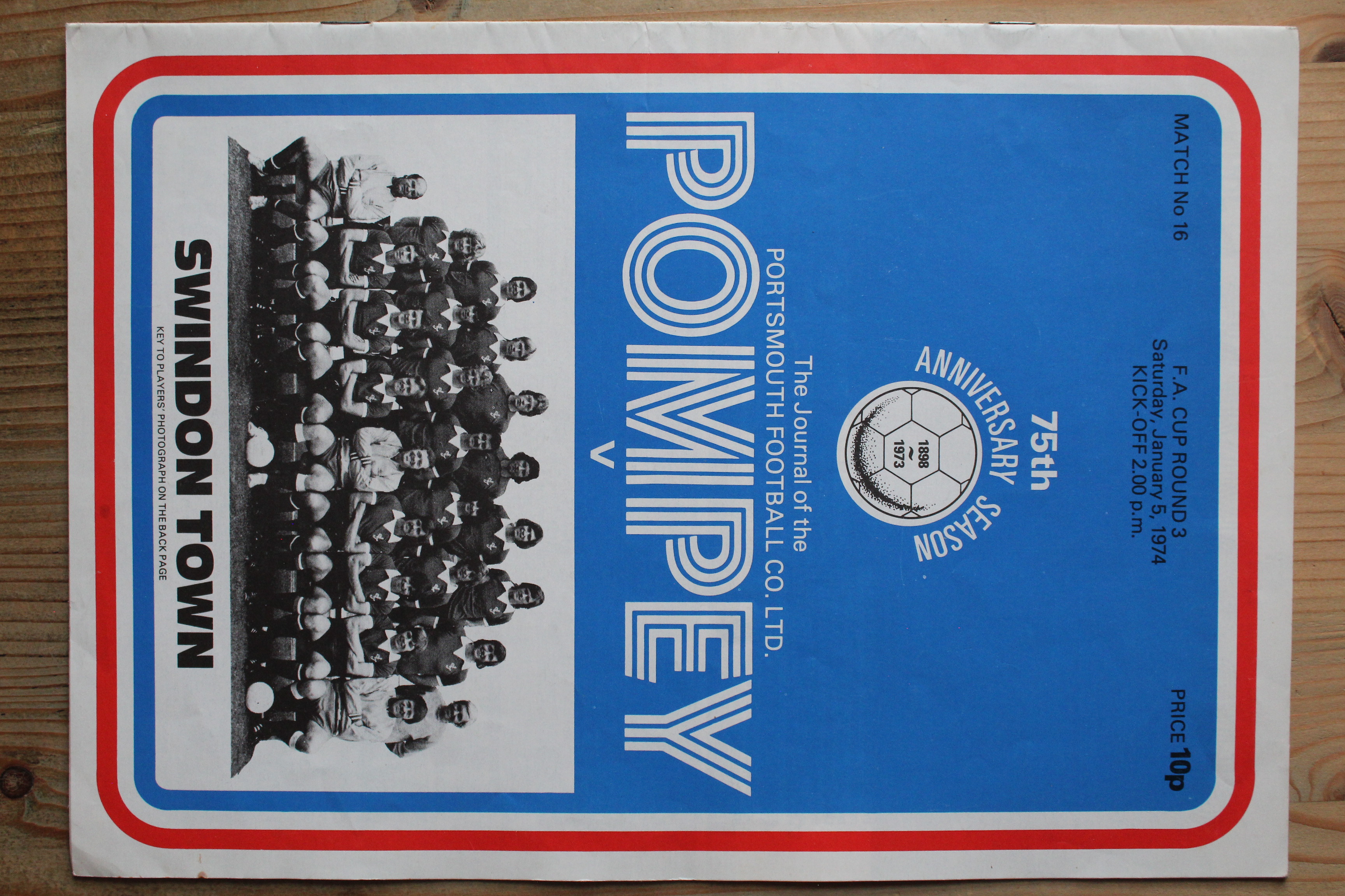 Portsmouth FC v Swindon Town FC