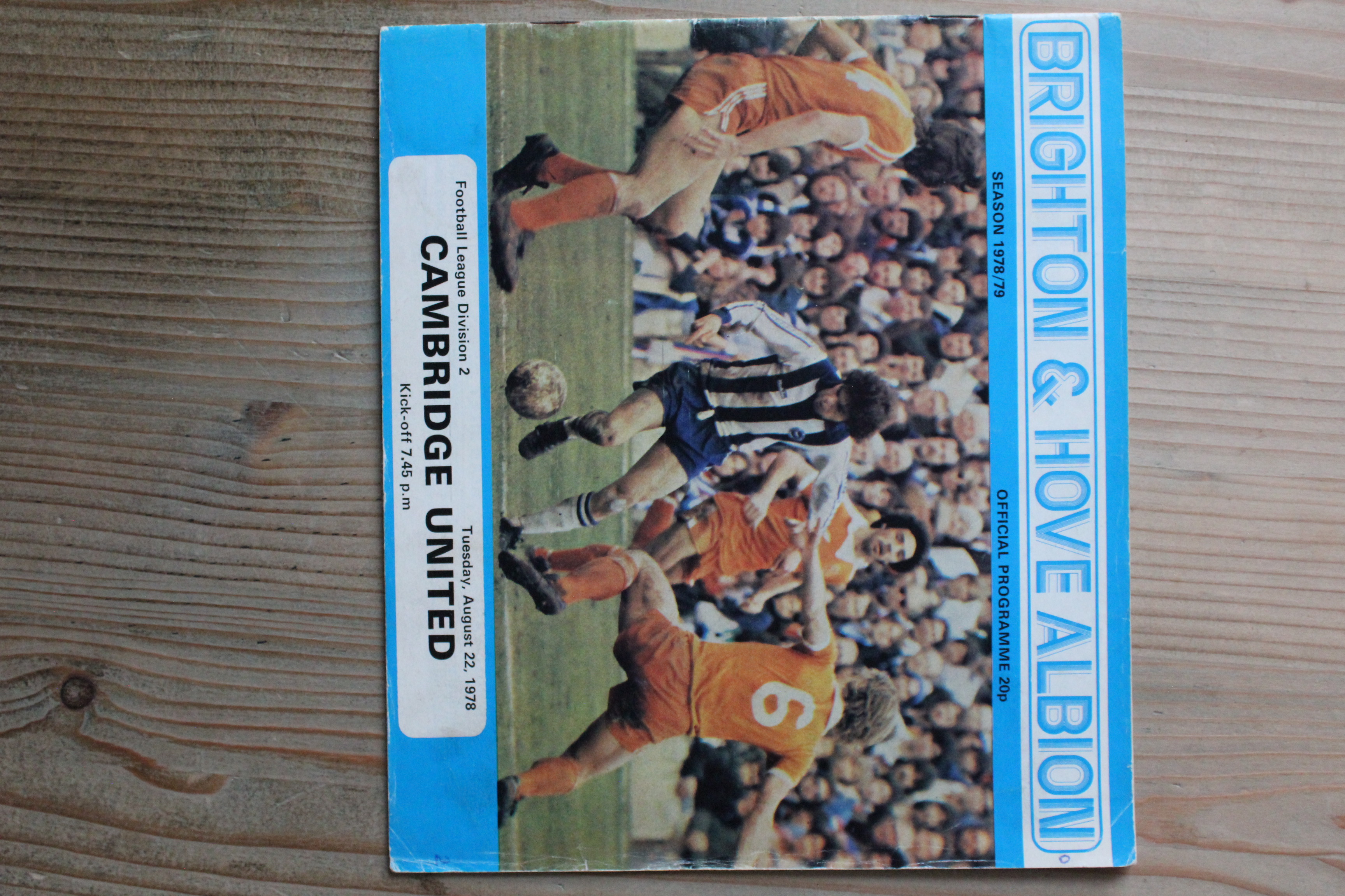 Brighton & Hove Albion FC v Cambridge United FC