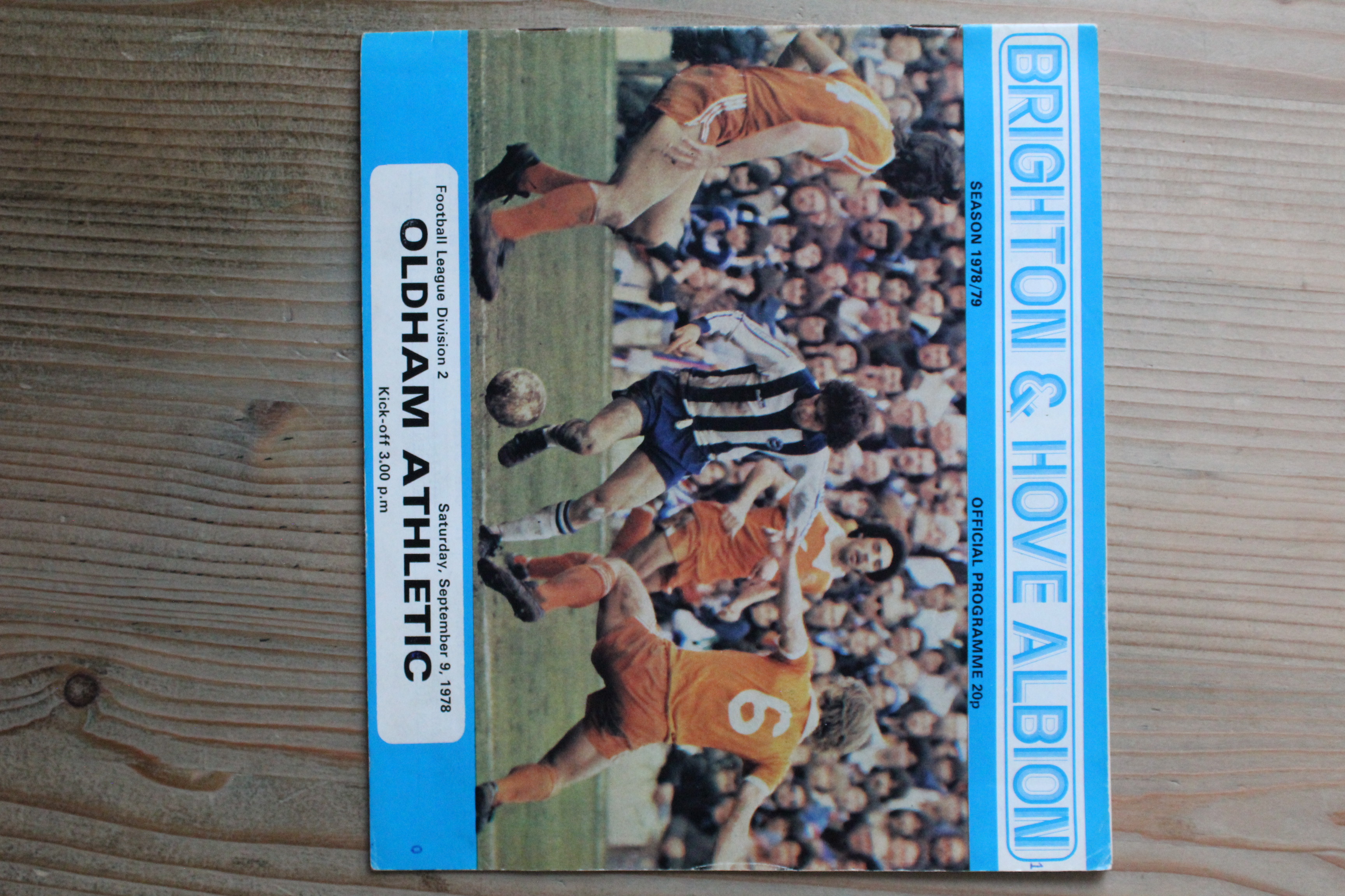 Brighton & Hove Albion FC v Oldham Athletic FC