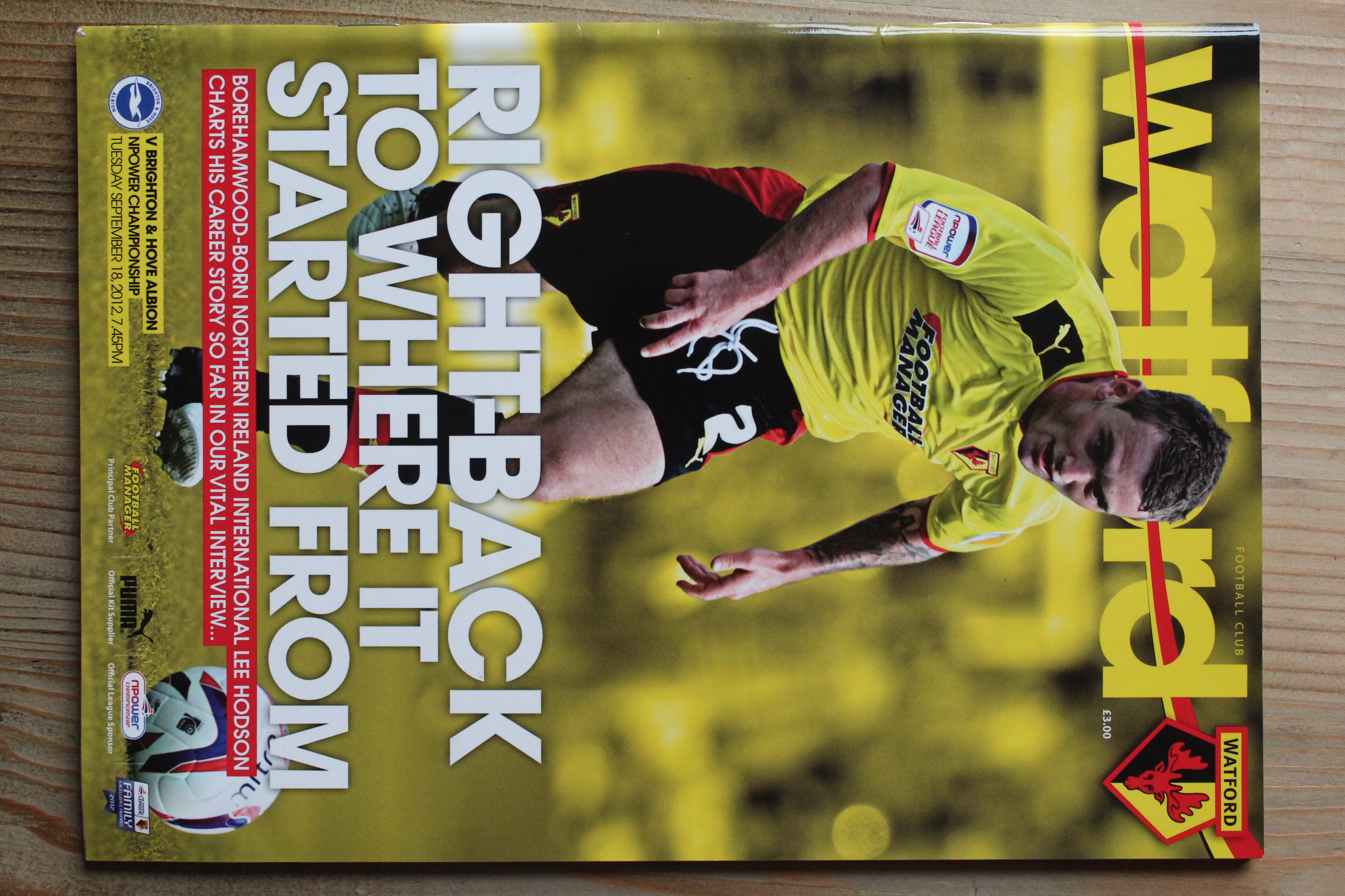 Watford FC v Brighton & Hove Albion FC
