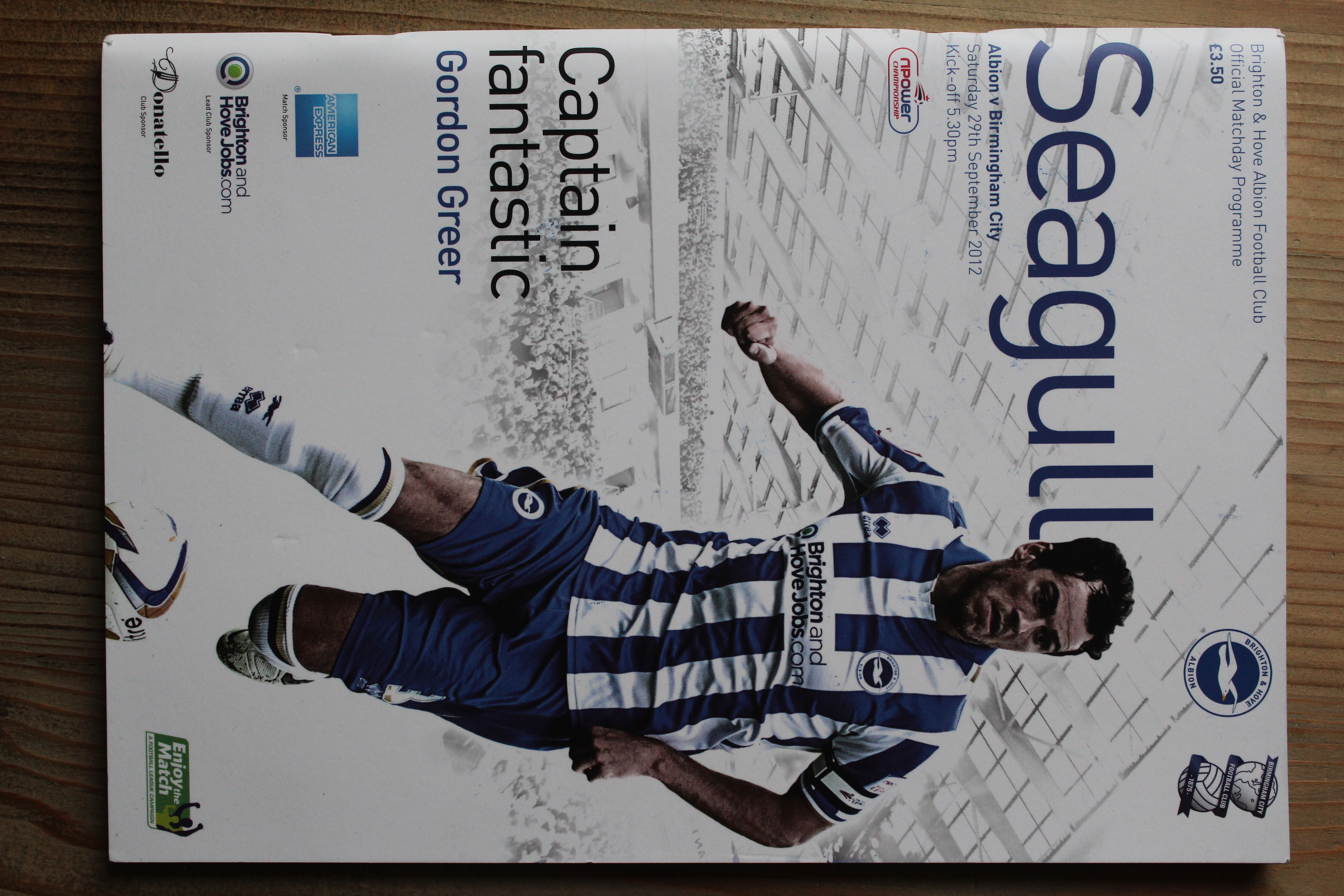 Brighton & Hove Albion FC v Birmingham City FC
