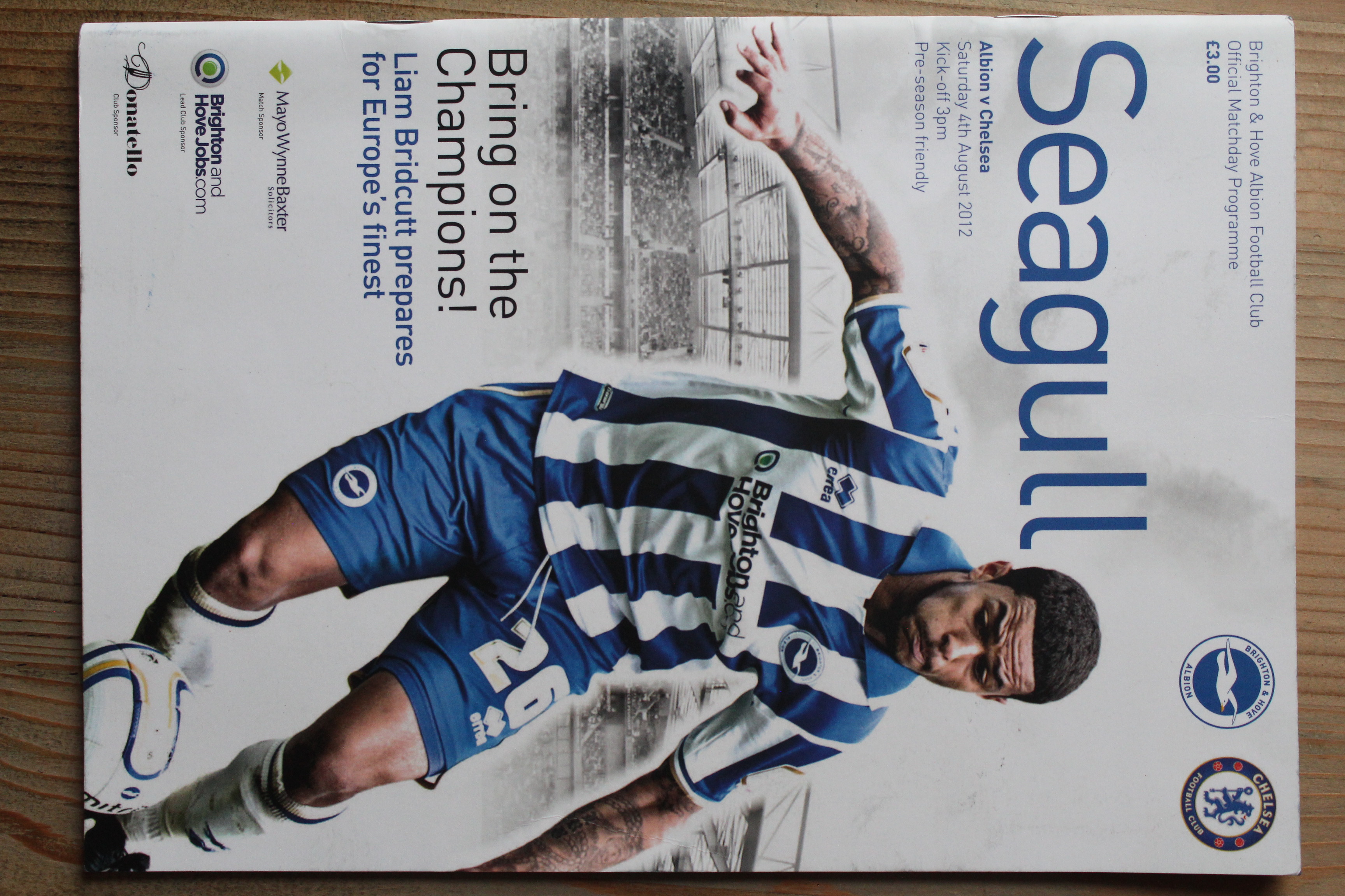 Brighton & Hove Albion FC v Chelsea FC