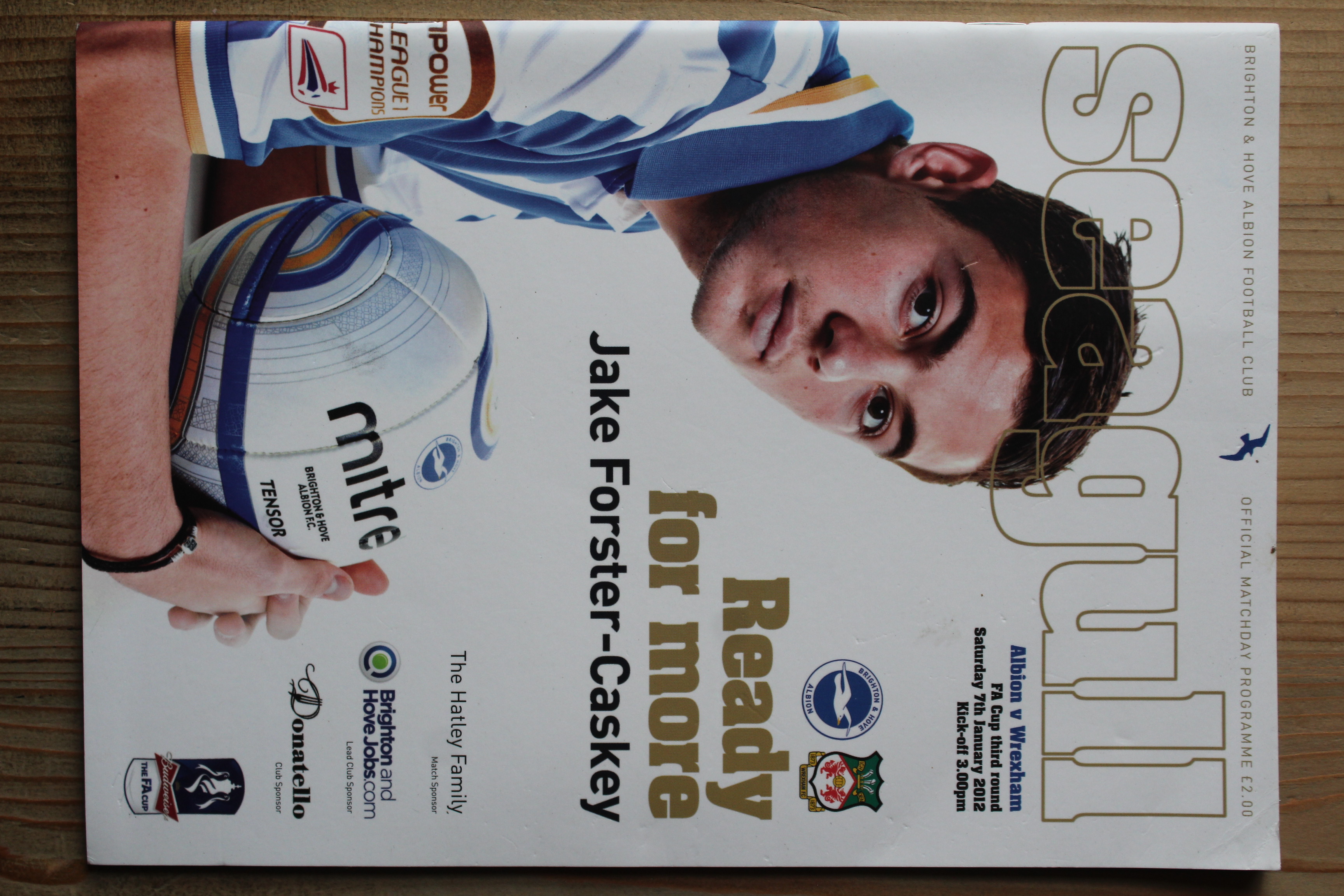 Brighton & Hove Albion FC v Wrexham FC