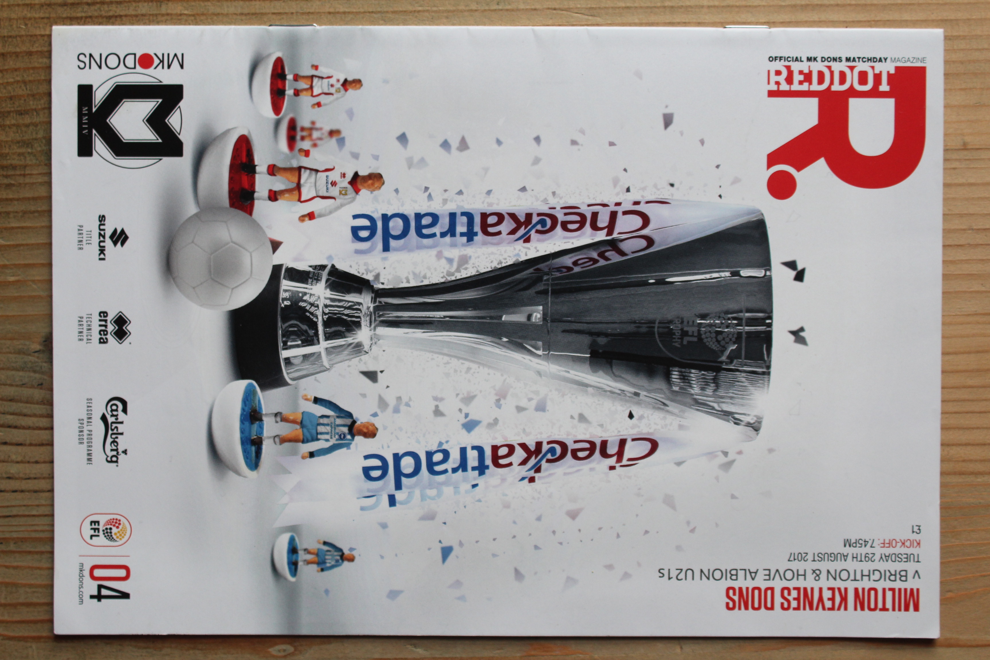 MK Dons (Milton Keynes Dons) v Brighton & Hove Albion FC