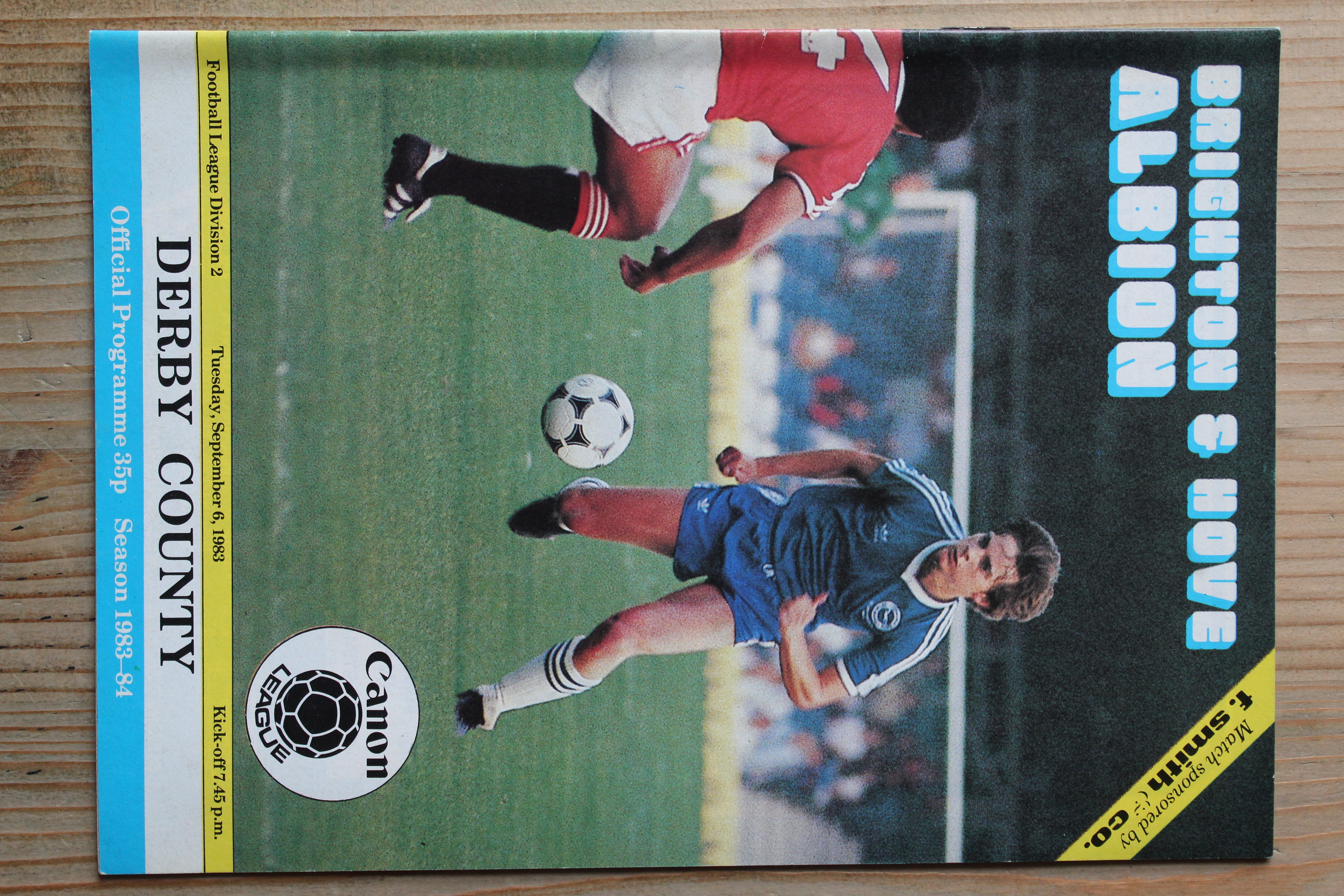 Brighton & Hove Albion FC v Derby County FC