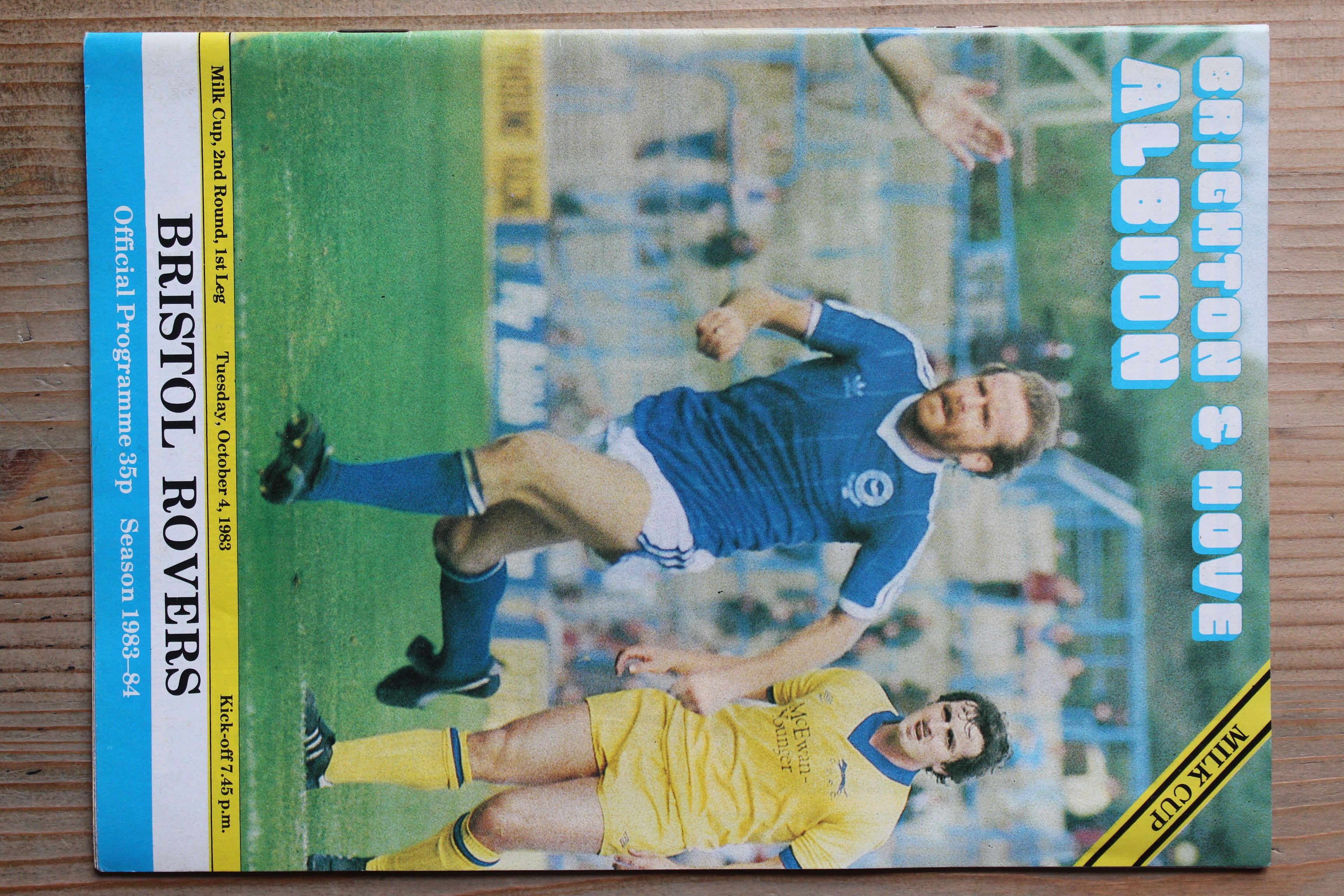 Brighton & Hove Albion FC v Bristol Rovers FC