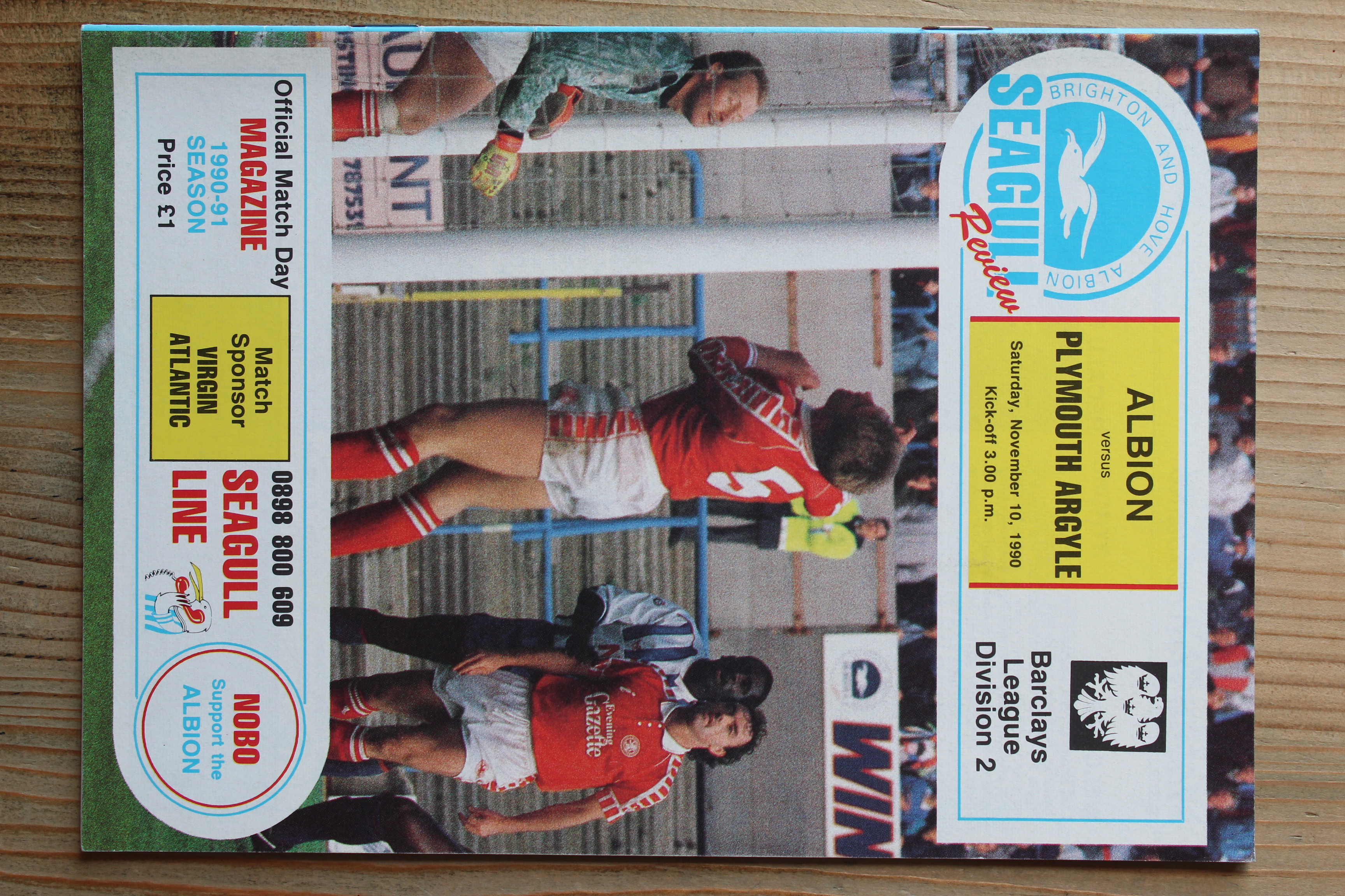 Brighton & Hove Albion FC v Plymouth Argyle FC