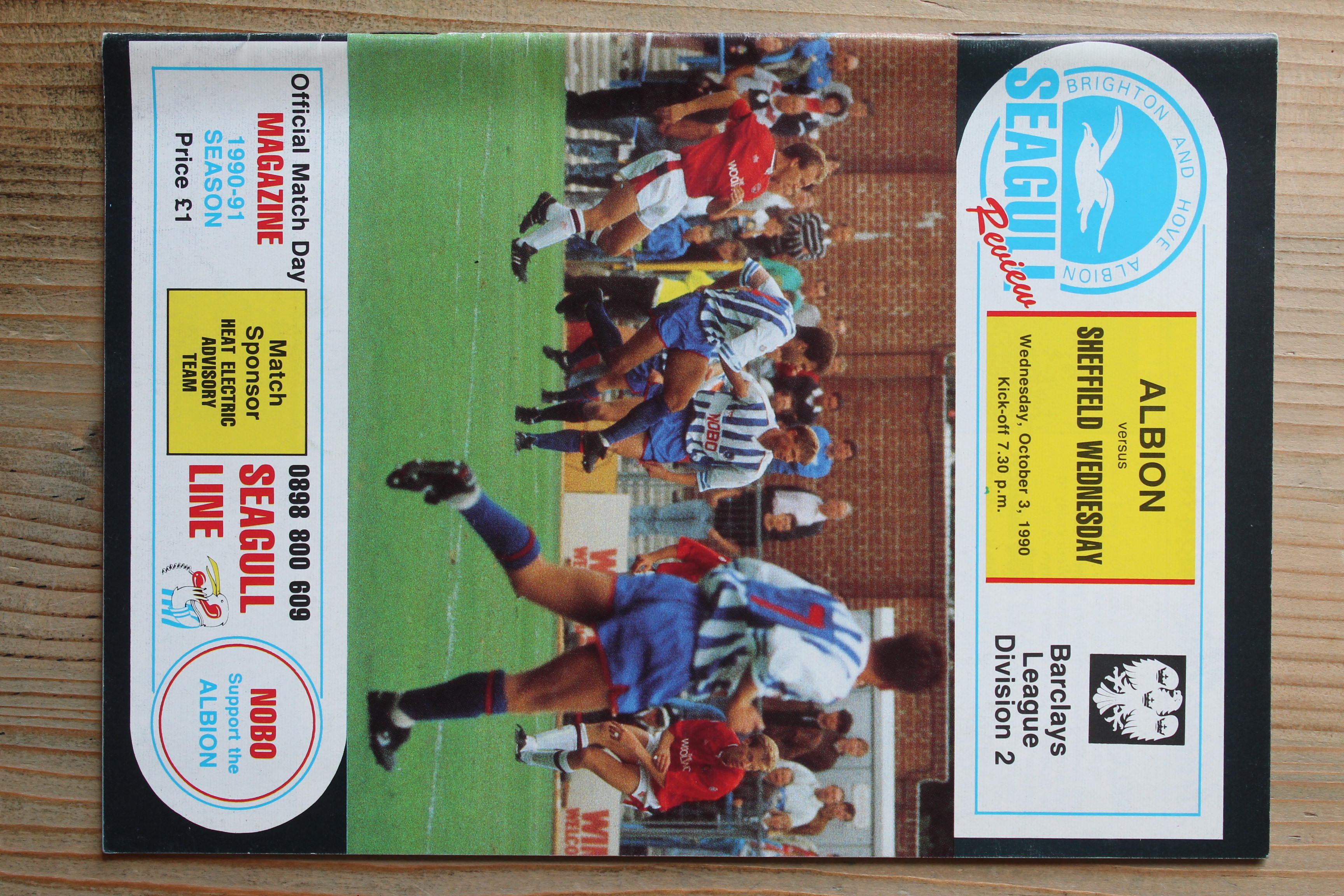 Brighton & Hove Albion FC v Sheffield Wednesday FC 