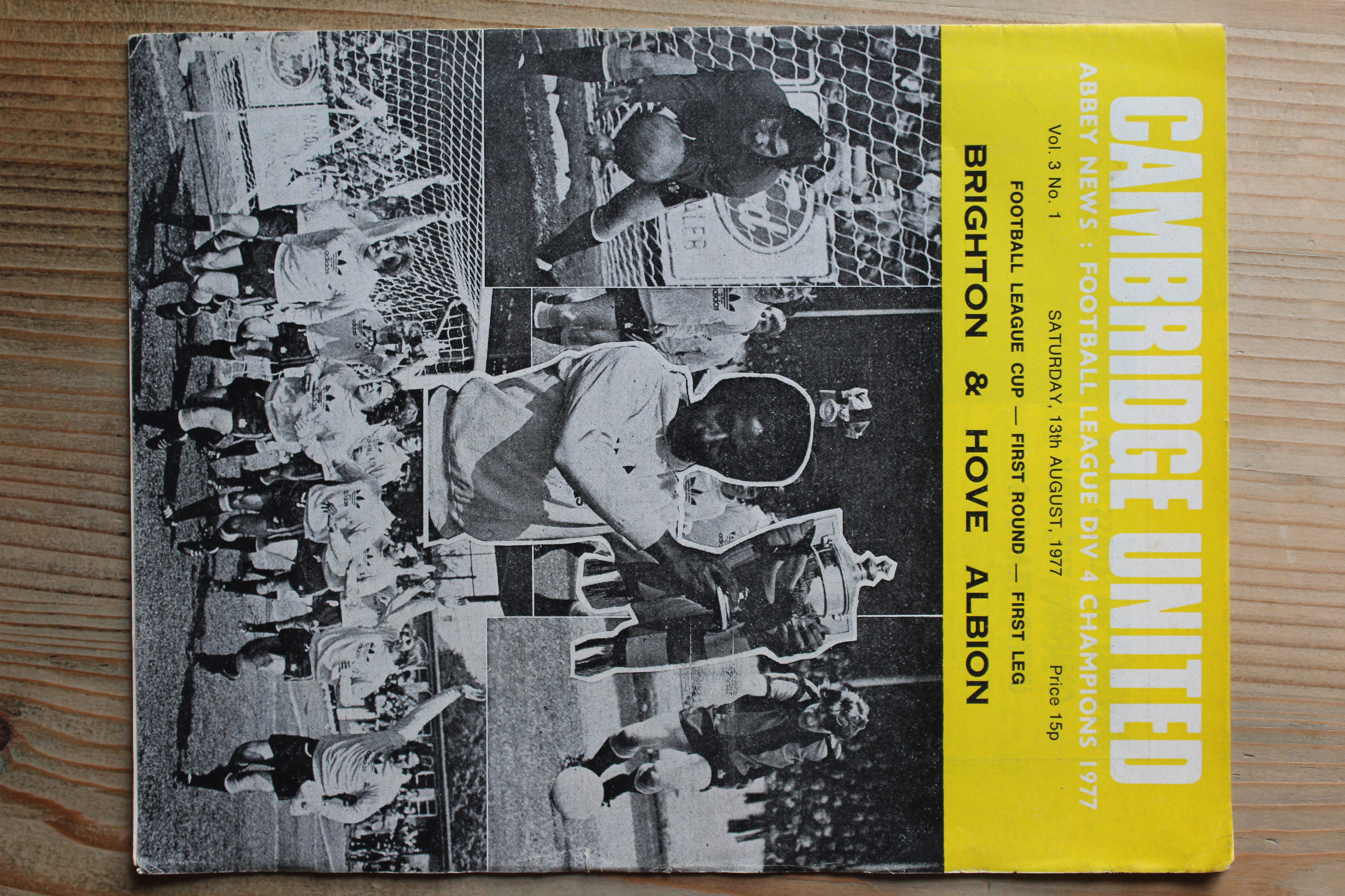 Cambridge United FC v Brighton & Hove Albion FC