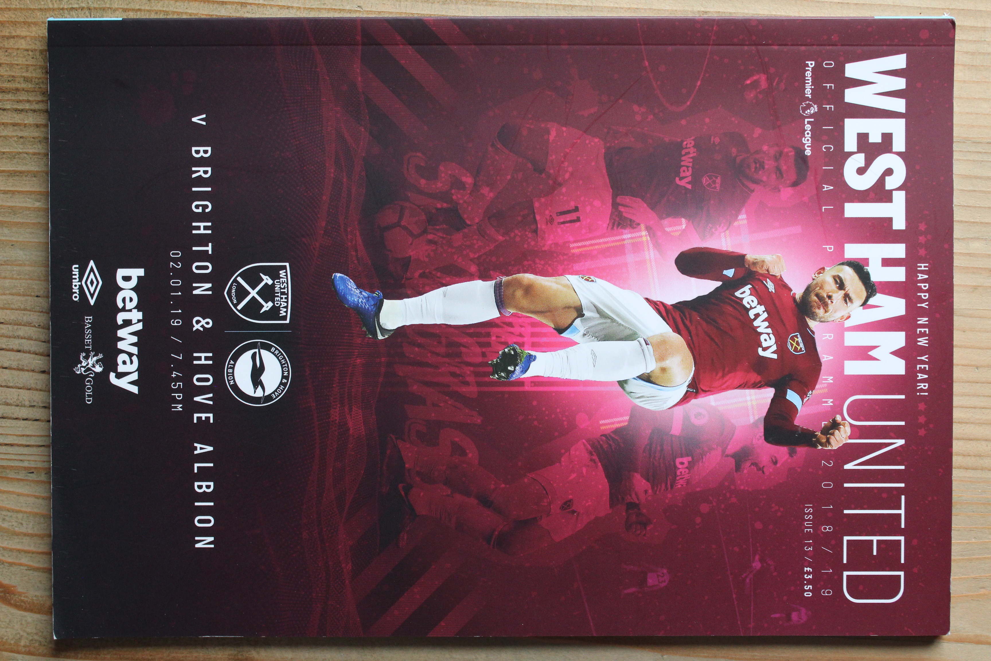 West Ham United FC v Brighton & Hove Albion FC