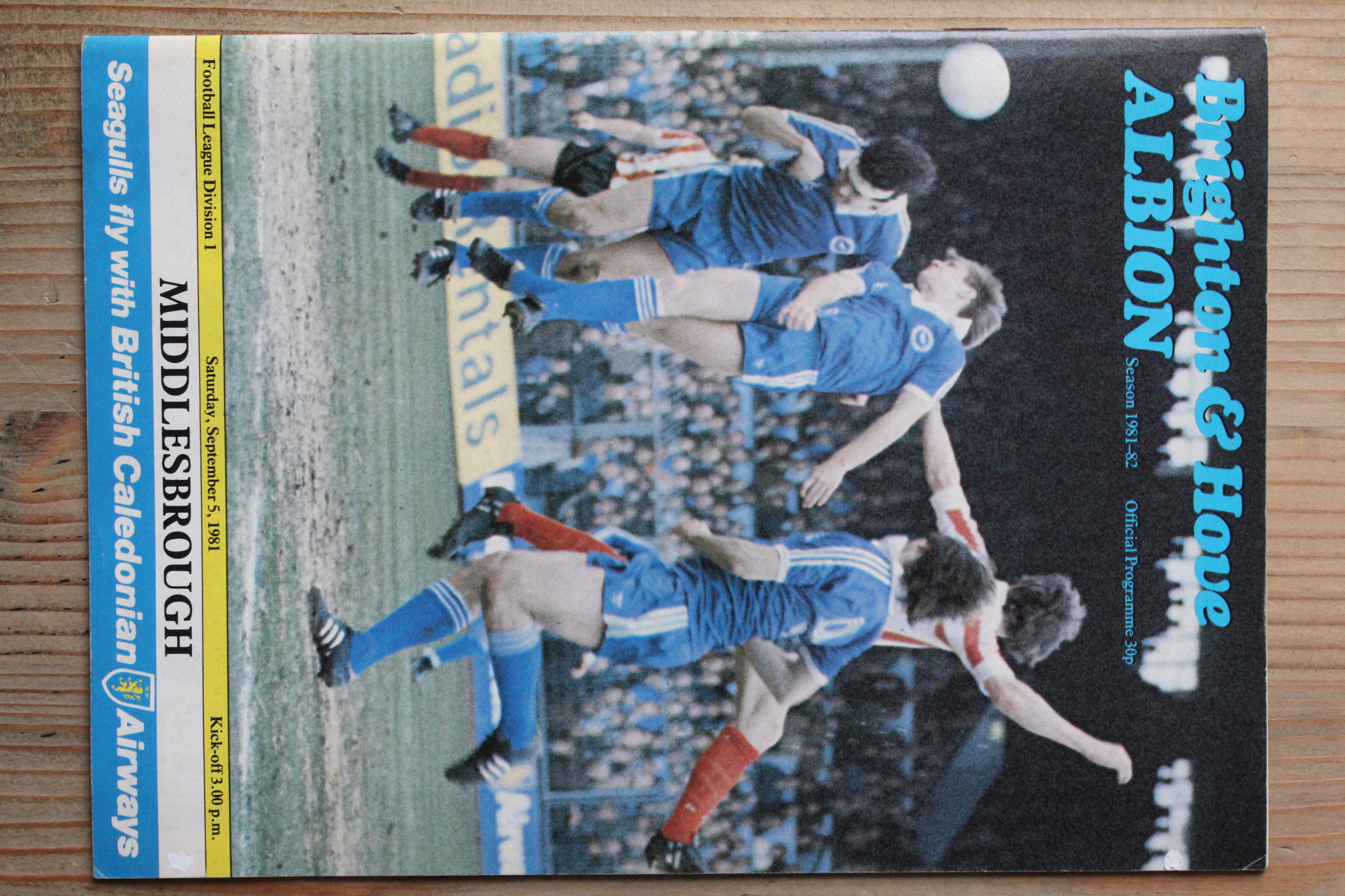 Brighton & Hove Albion FC v Middlesbrough FC