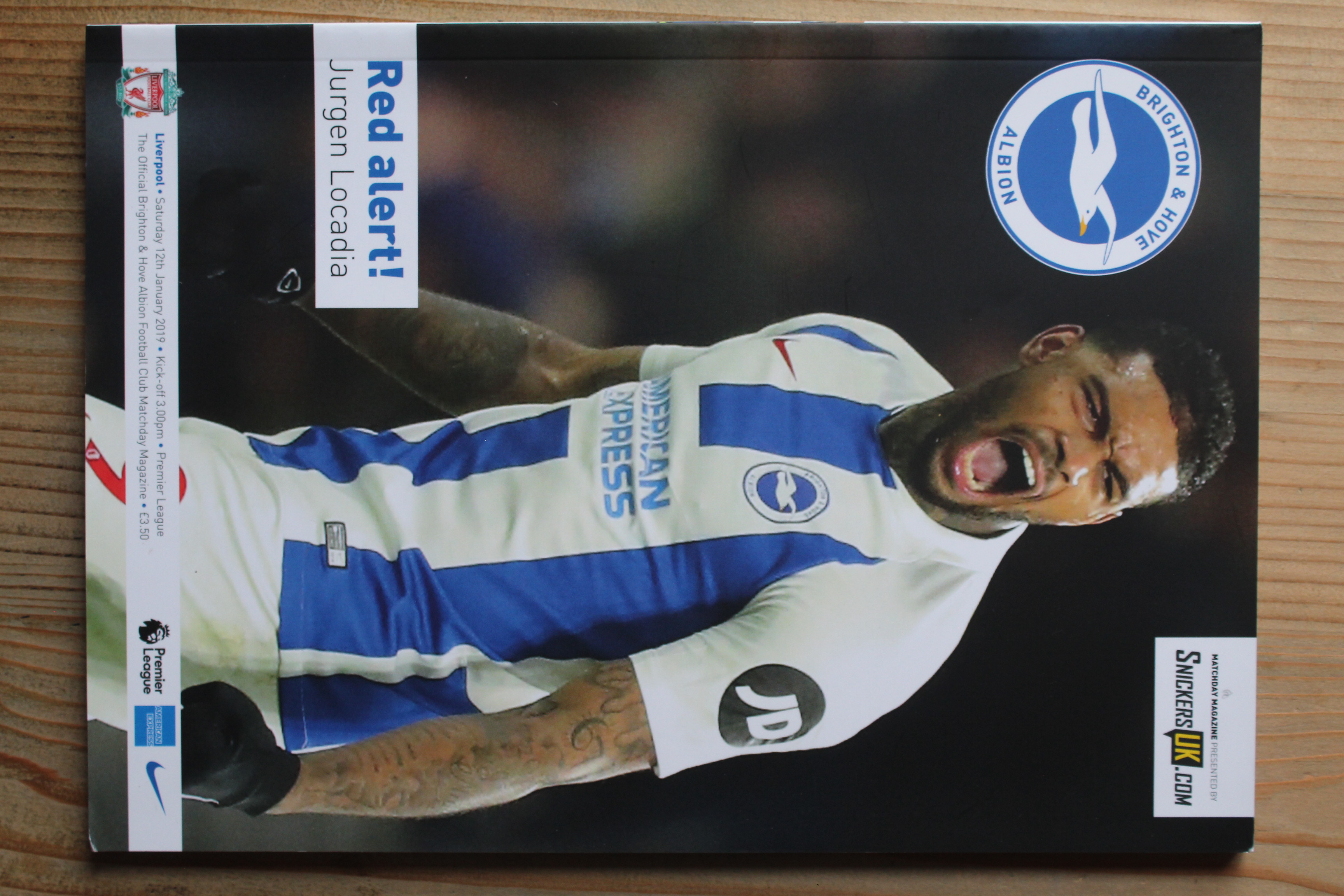 Brighton & Hove Albion FC v Liverpool FC