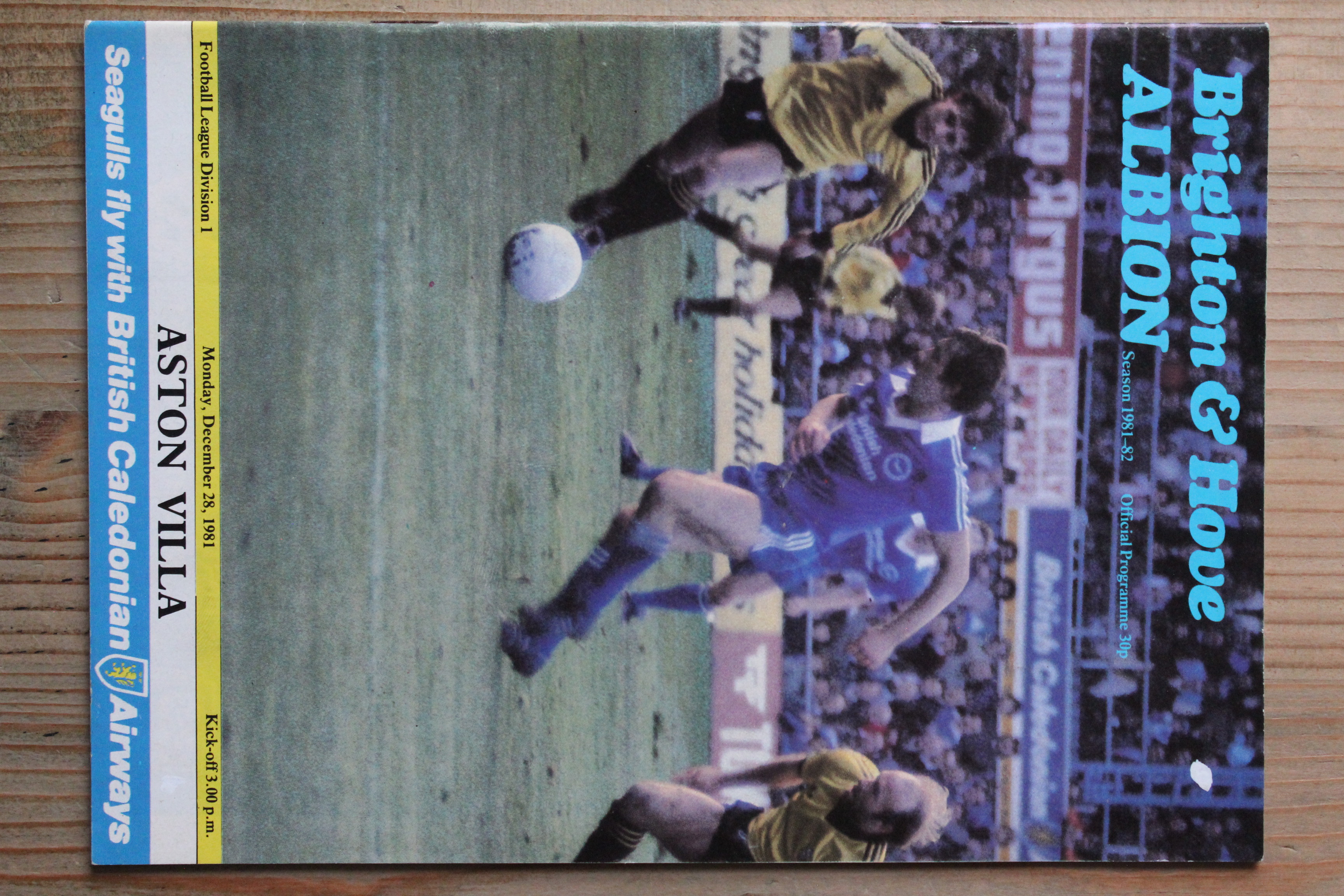 Brighton & Hove Albion FC v Aston Villa FC