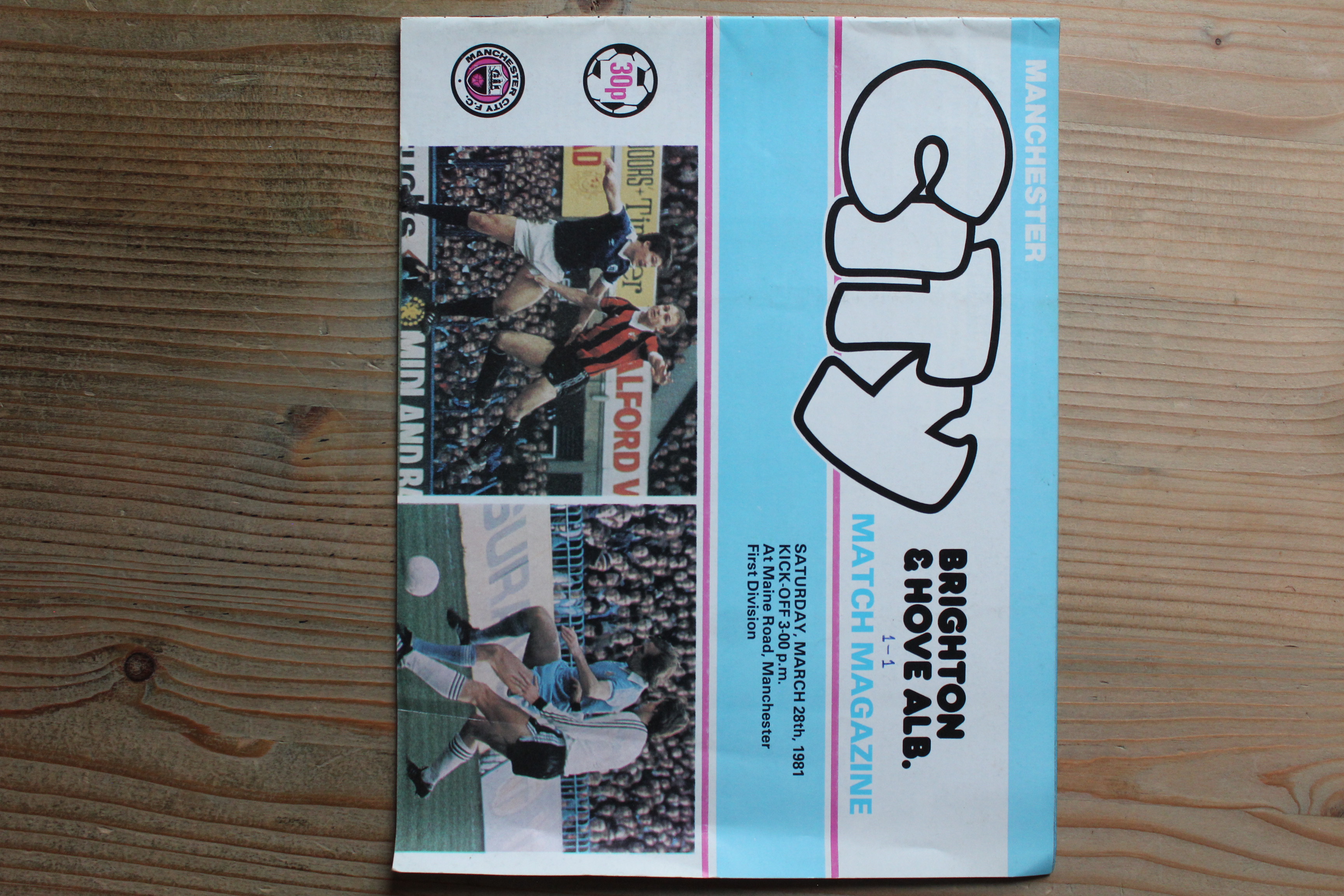 Manchester City FC v Brighton & Hove Albion FC