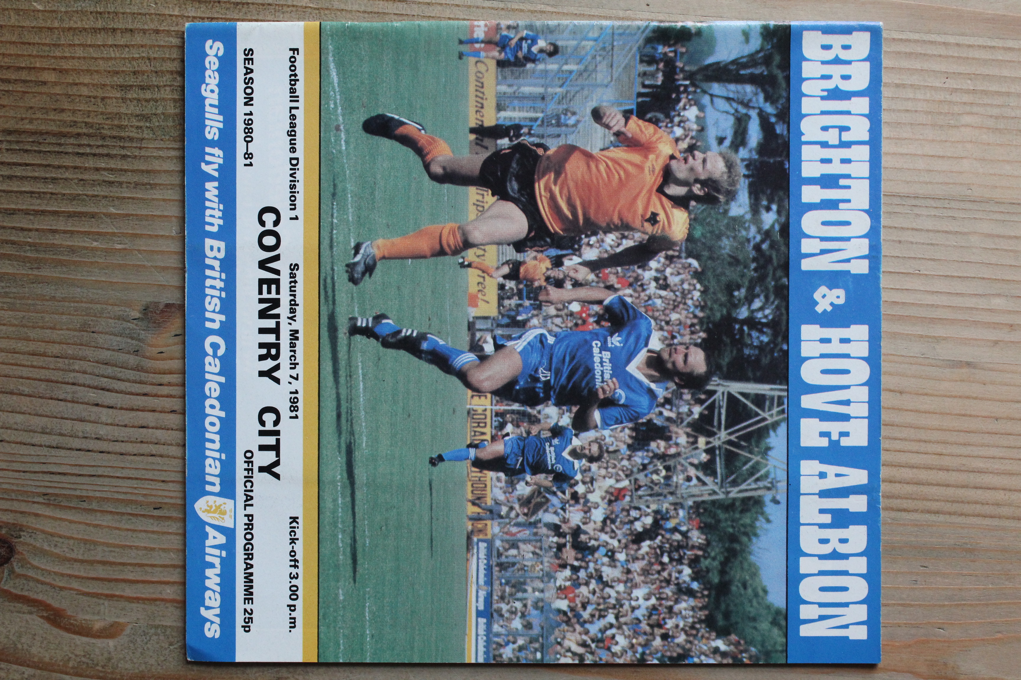 Brighton & Hove Albion FC v Coventry City FC